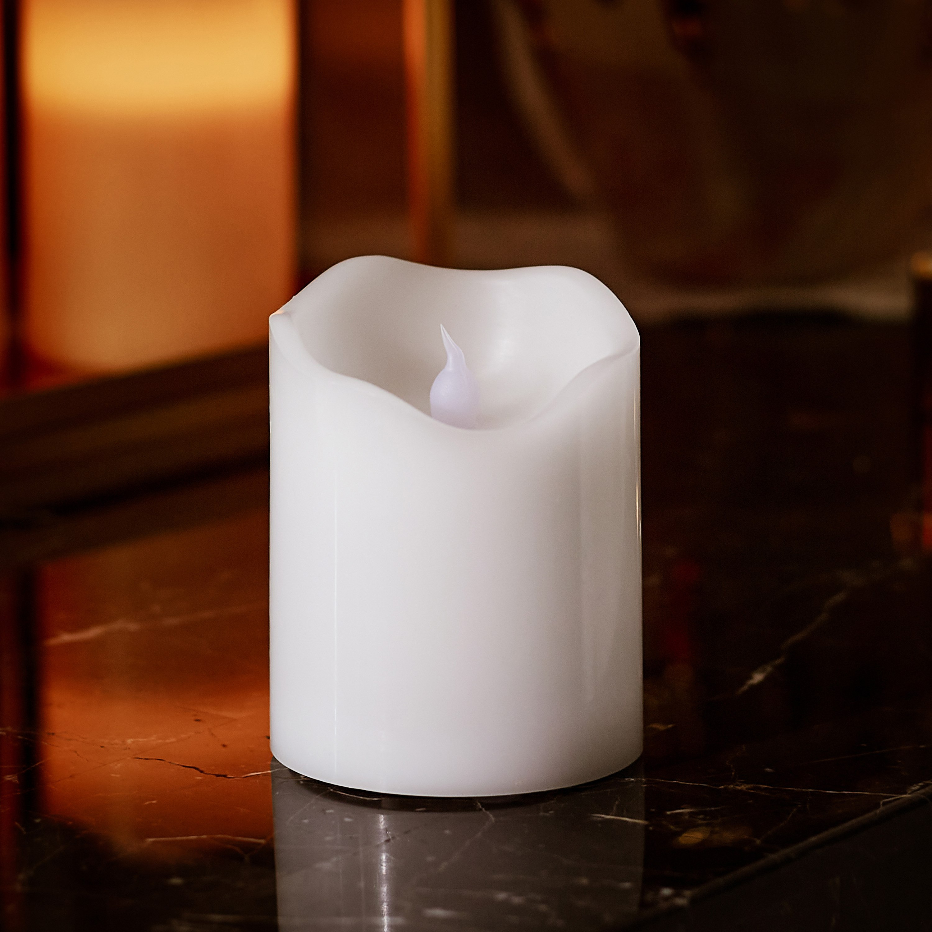 شمعة إل إي دي من أورلا - 7.5x10 سم-hbxdiningroom-lighting-lightingaccessories-image-1