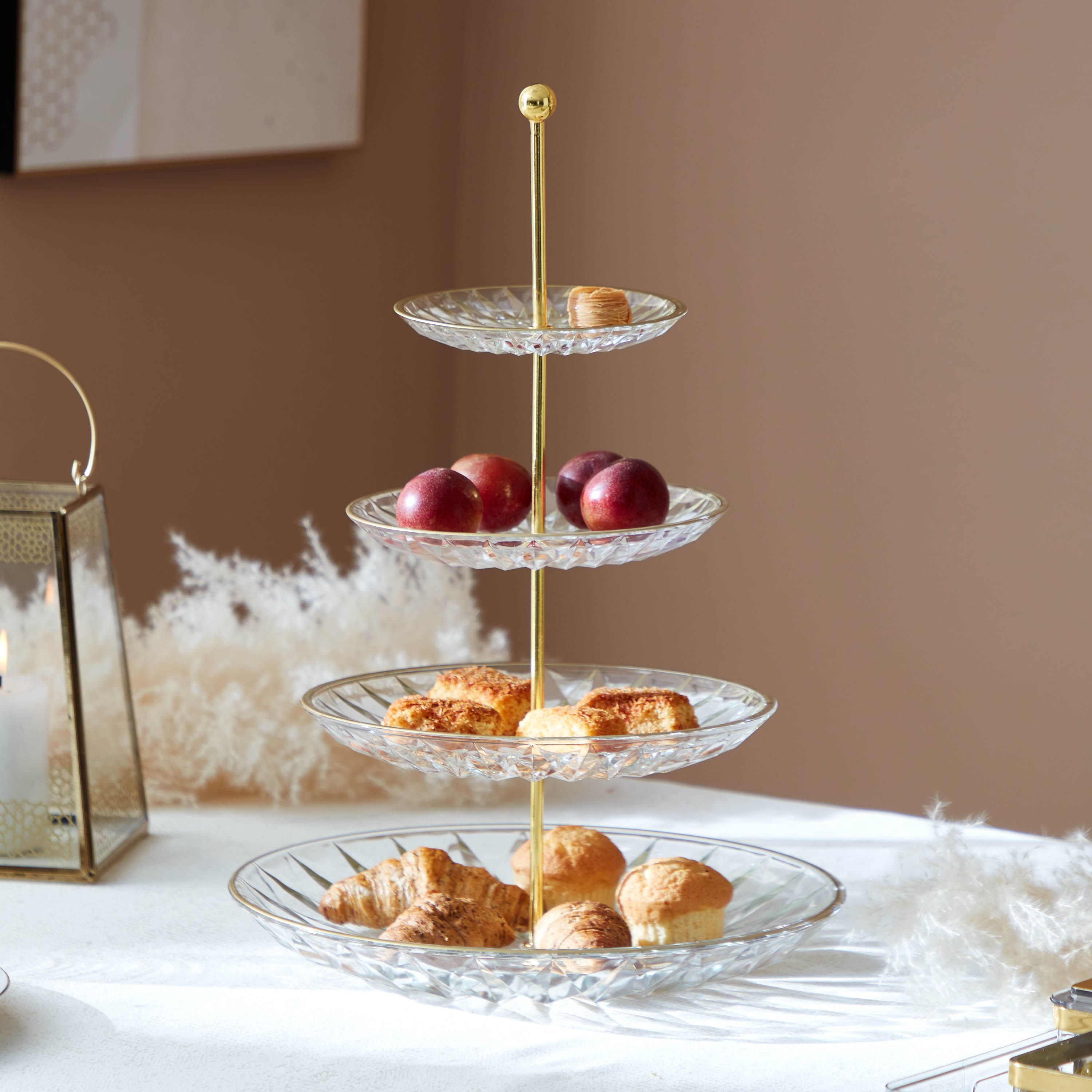 صحن تقديم زجاج 4 طبقات فيستال-hbxdecorandfurnishings-tabletop-serveware-image-1