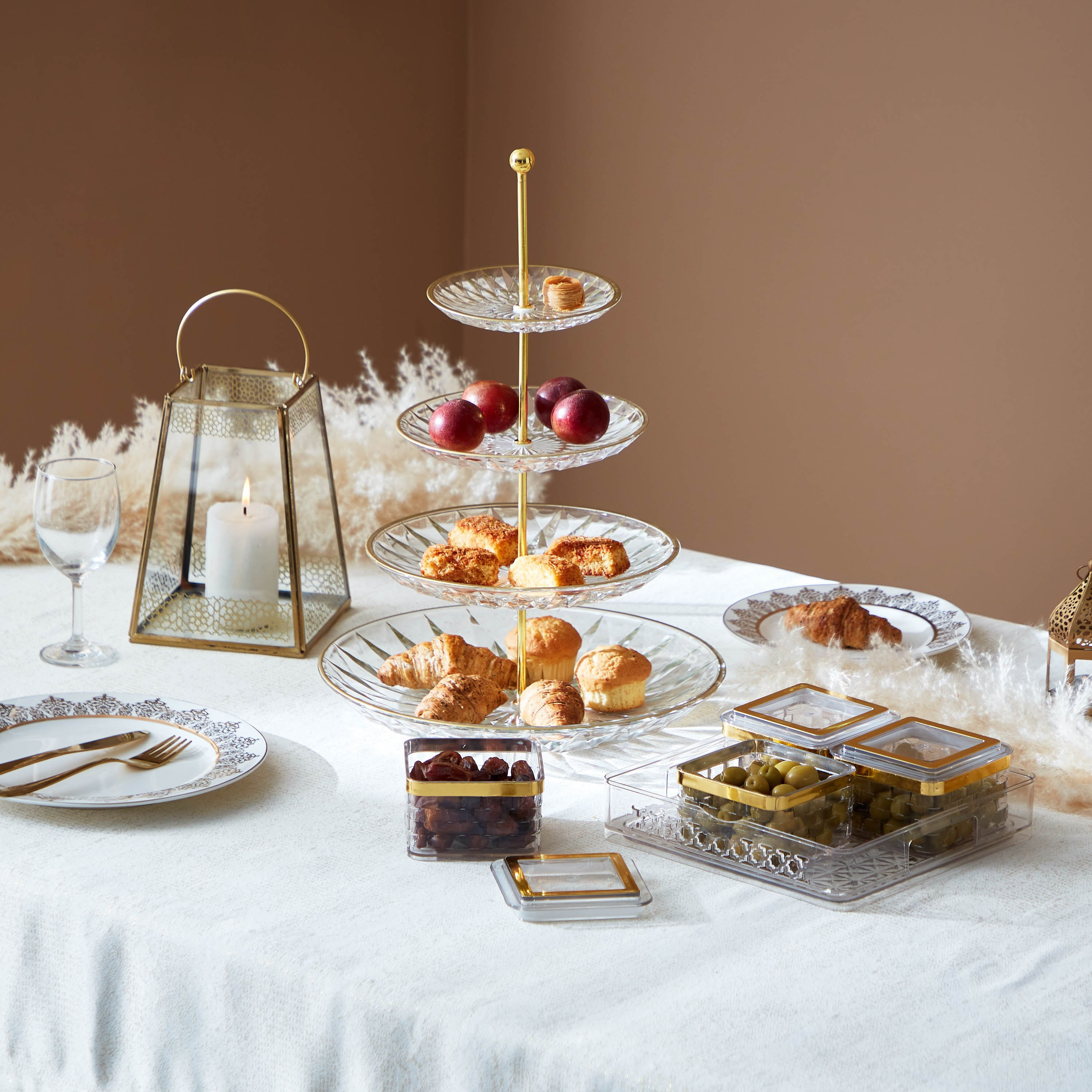 صحن تقديم زجاج 4 طبقات فيستال-hbxdecorandfurnishings-tabletop-serveware-image-6
