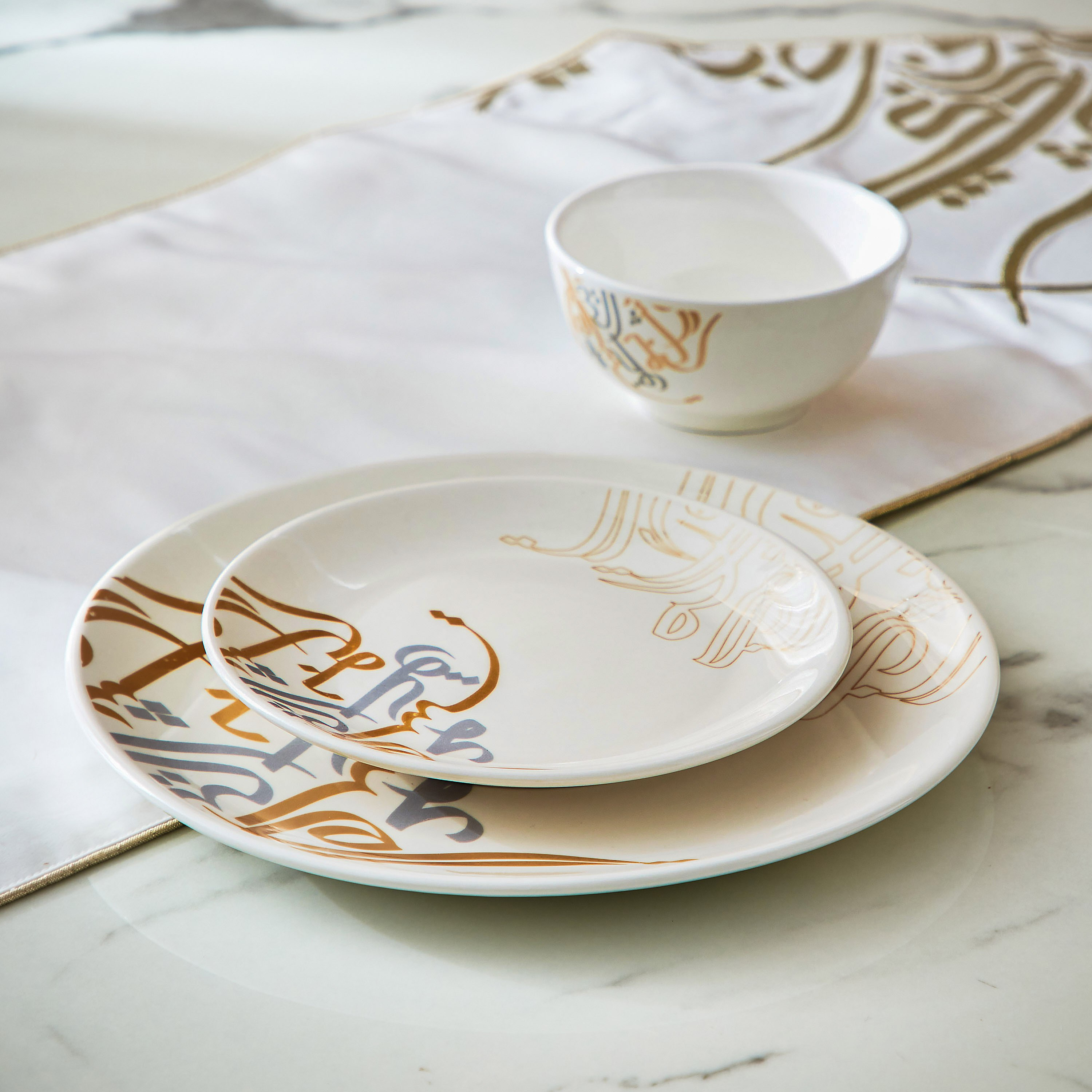 طقم عشاء 12 قطعة - كاليجرافي-hbxhomeware-hbxkitchen-image-2