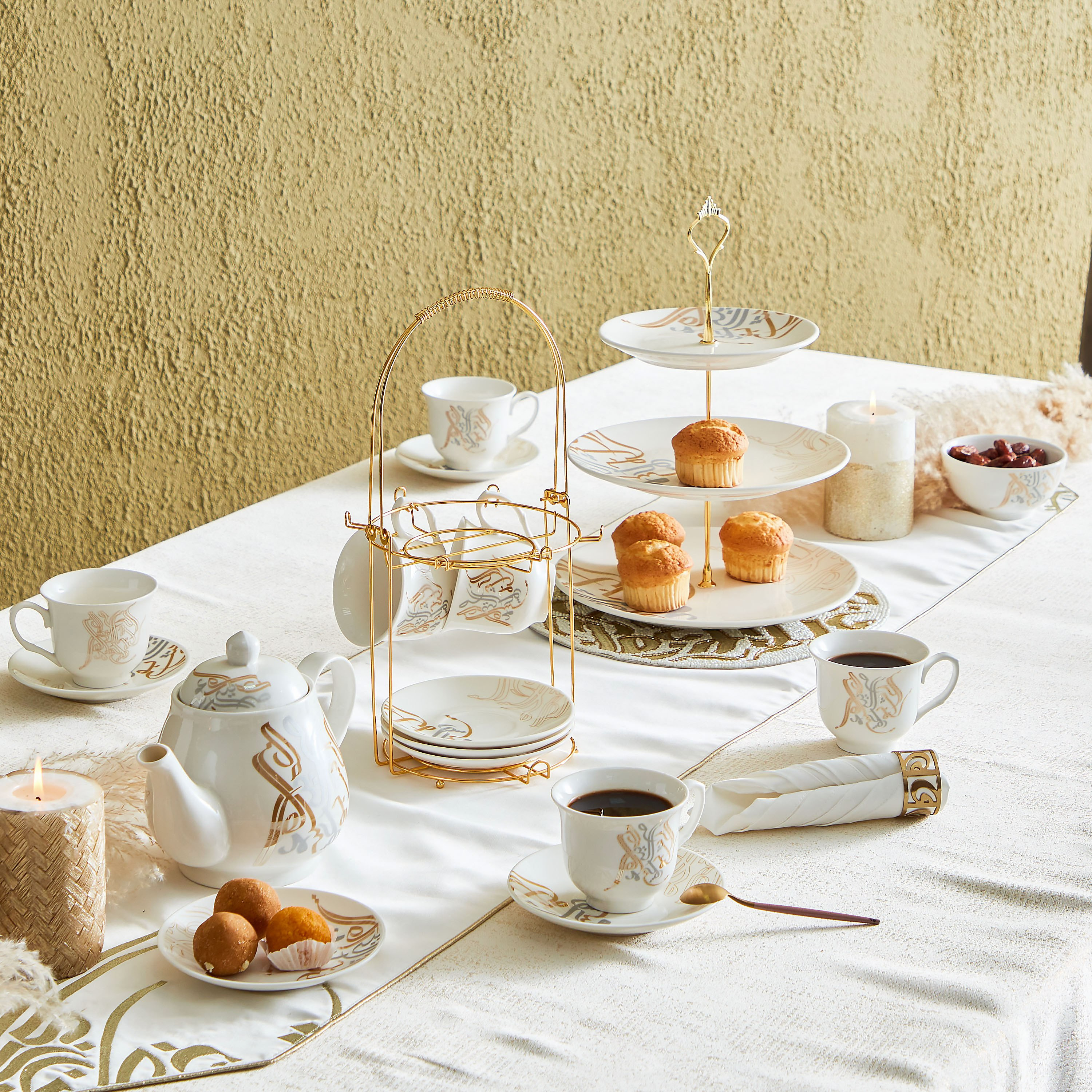 طقم شاي 15 قطعة من كاليجرافي-hbxhomeware-hbxkitchen-image-8