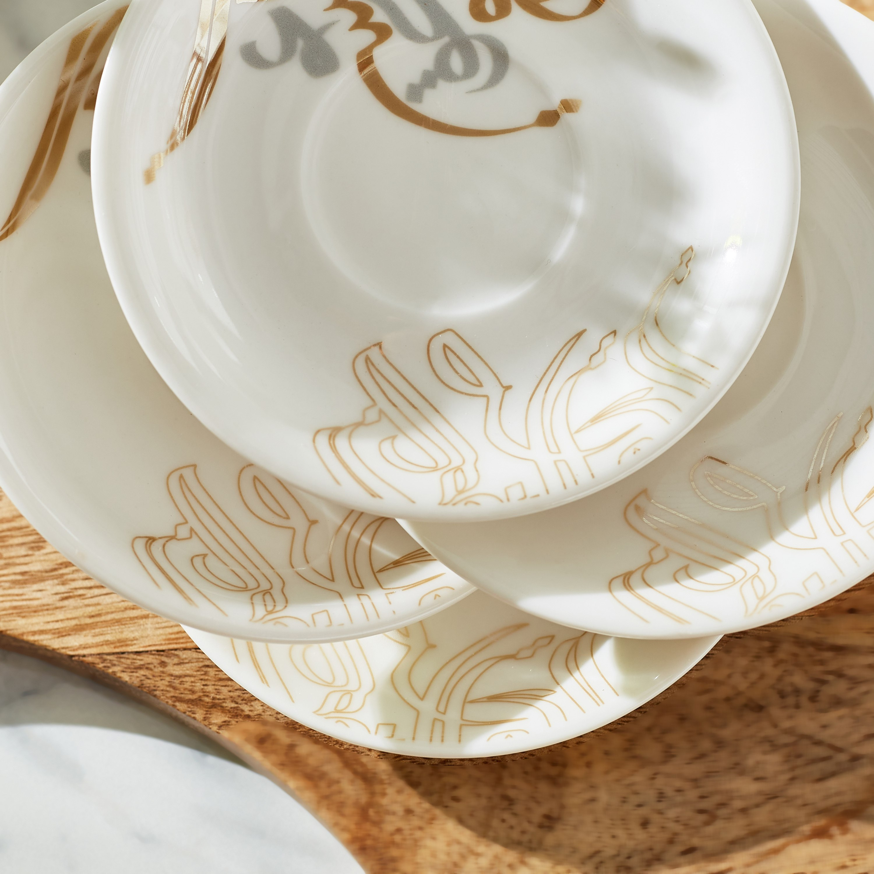 طقم فناجين إستكان وقهوة 18 قطعة من كاليجرافي-hbxhomeware-hbxkitchen-image-4