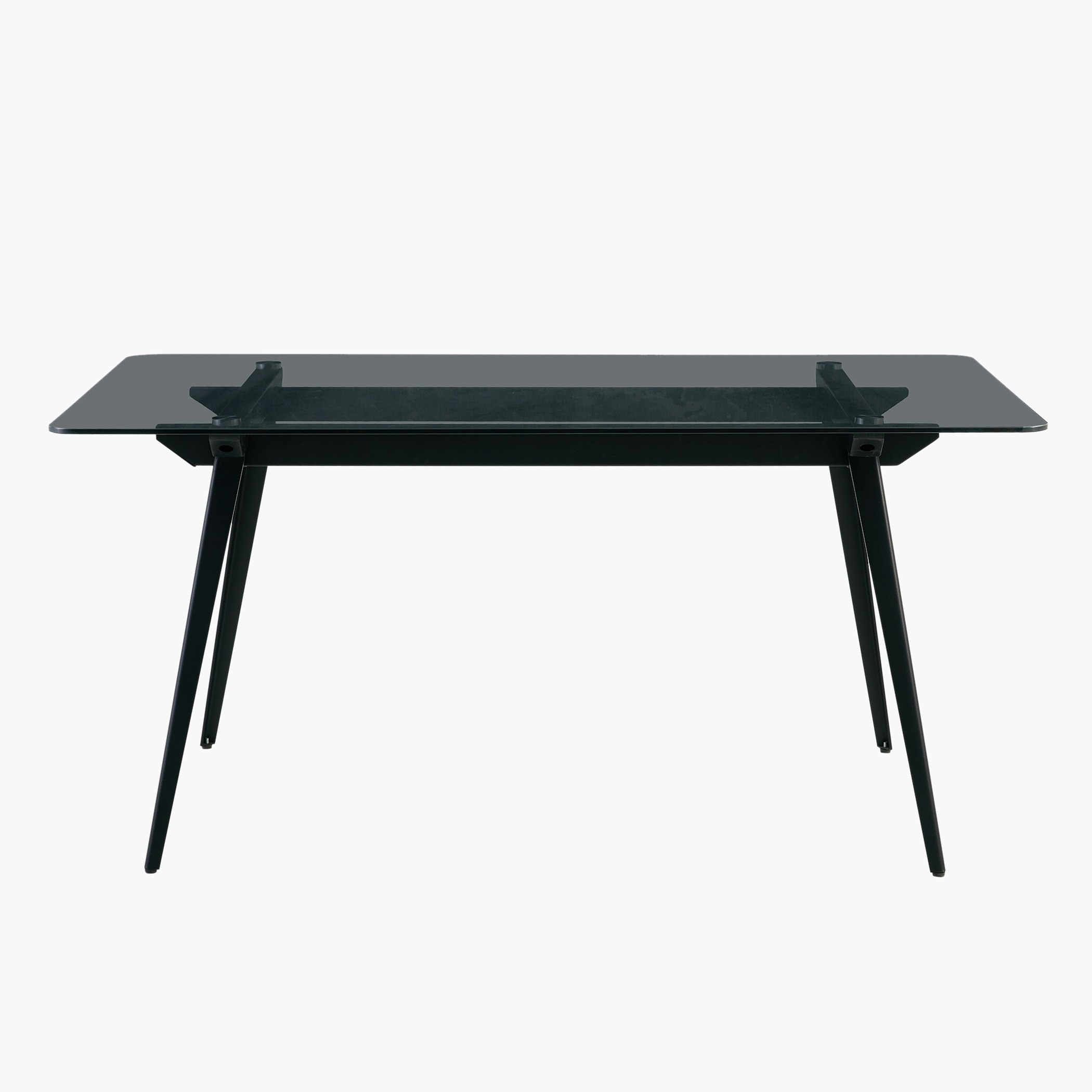 طقم سفرة 6 مقاعد بسطح زجاج من مونتي-hbxfurniture-diningtablesandsets-diningsets-sixseater-image-3