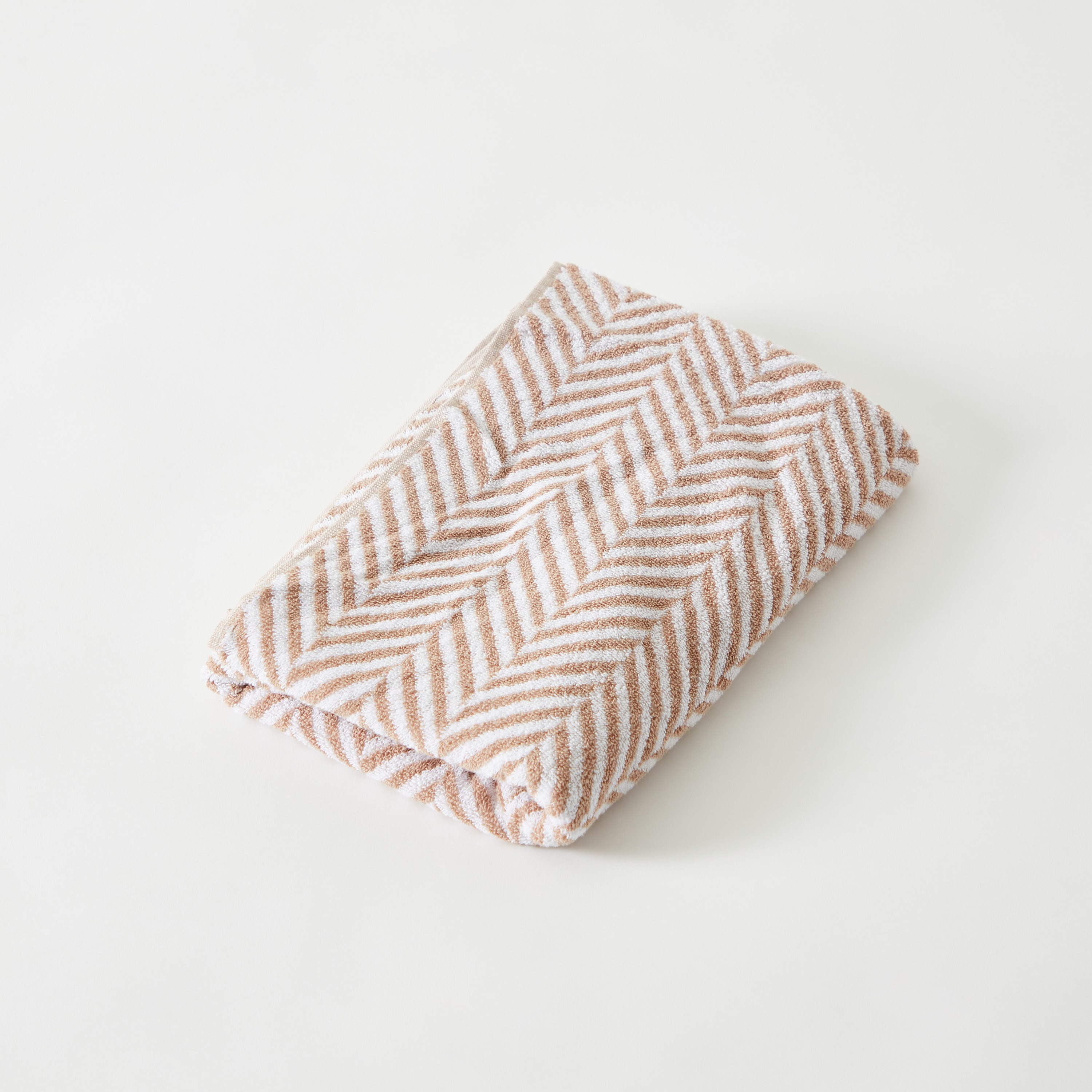 منشفة حمام قطن منقوشة من ريو - 68x136 سم-hbxbathroom-bathroomtextiles-image-5