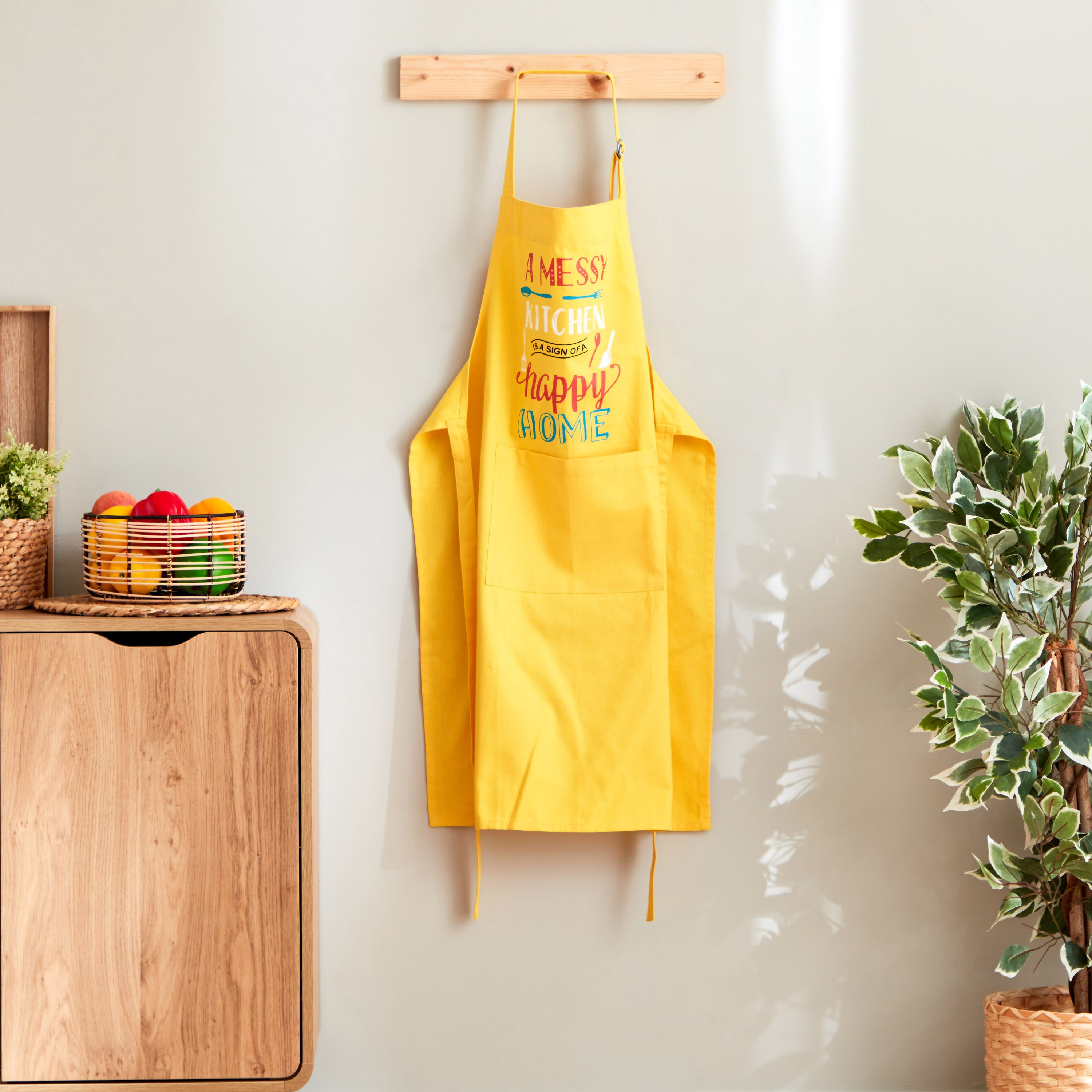 مئزر مطبخ بطبعات أي ميسي من زيست - 60x90 سم-hbxhomeware-kitchenware-kitchenlinens-image-4