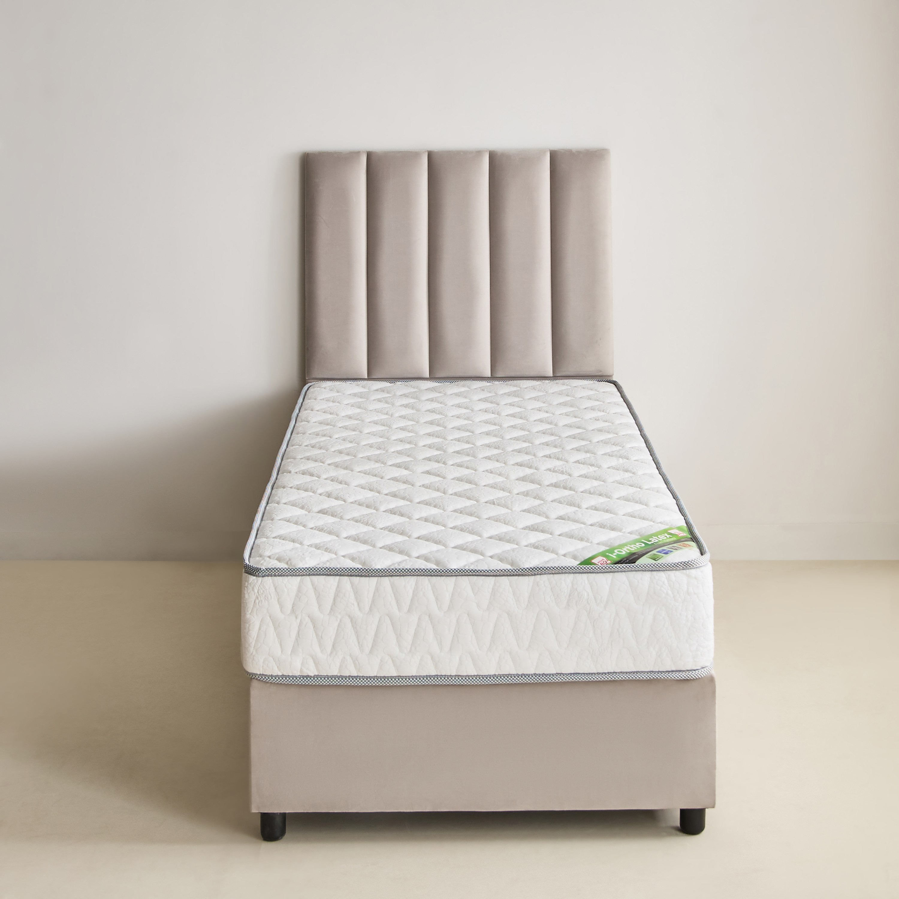 SleepNest iOrtho Latex Firm Extra Firm Rebonded Foam Single Mattress - 90x200x22 cm-hbxfurniture-bedroom-mattresses-single-image-3