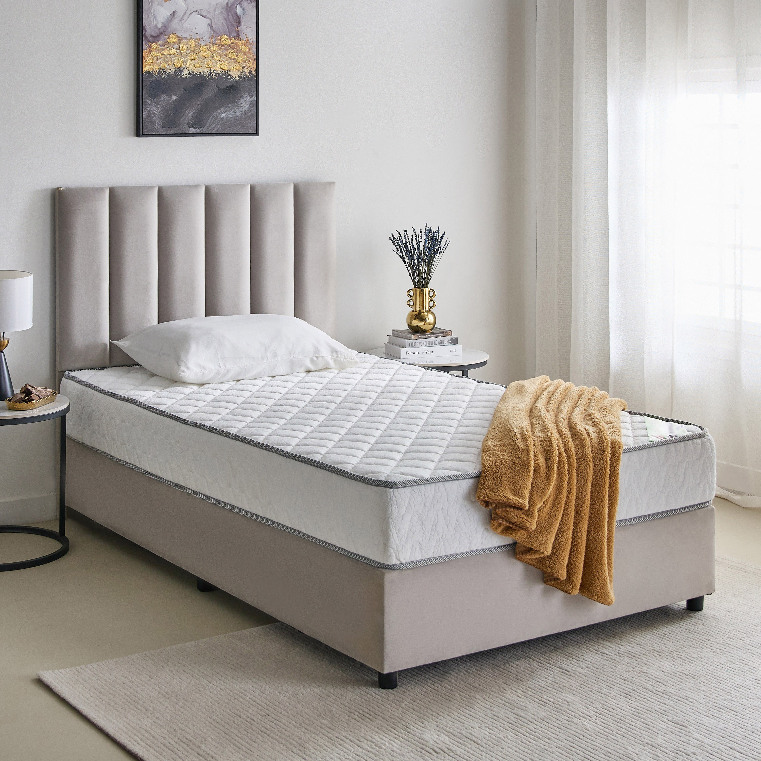 مرتبة كوين فائقة الصلابة من الإسفنج المجدد أي أورثو لاتكس فيرم من سليب نيست - 140x200x22 سم-hbxbedroom-mattresses-queen-image-9