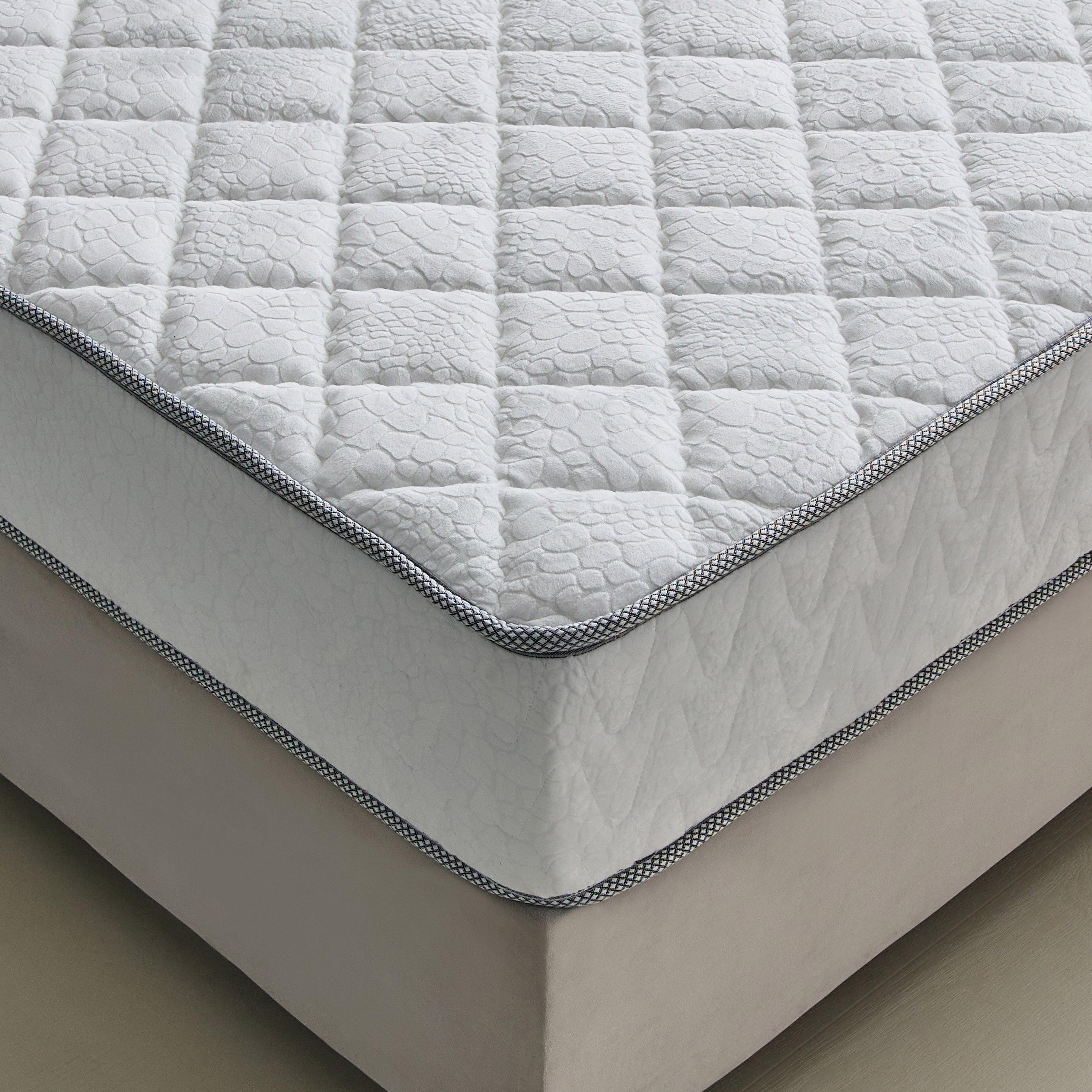 SleepNest iOrtho Latex Firm Extra Firm Rebonded Foam King Mattress - 180x200x22 cm-hbxfurniture-mattresses-king-image-6