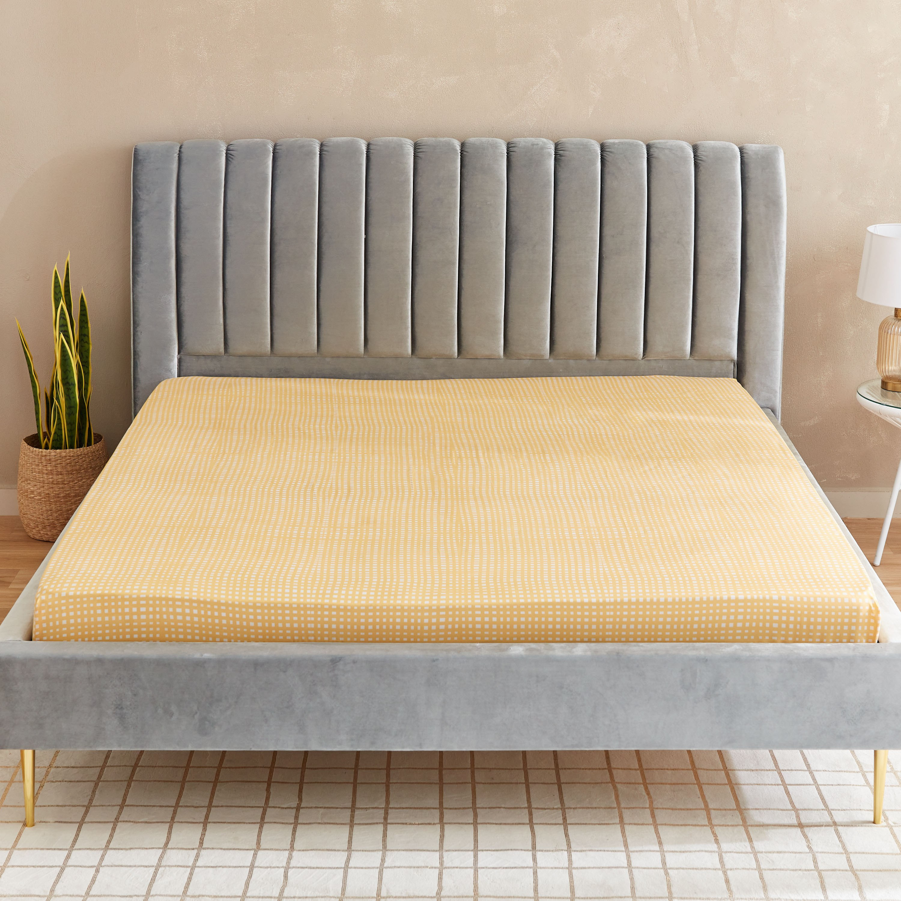 شرشف مطّاطي كينج من ماتريكس موتلي - 180x200+20 سم-hbxhomeware-hbxbedroom-image-2