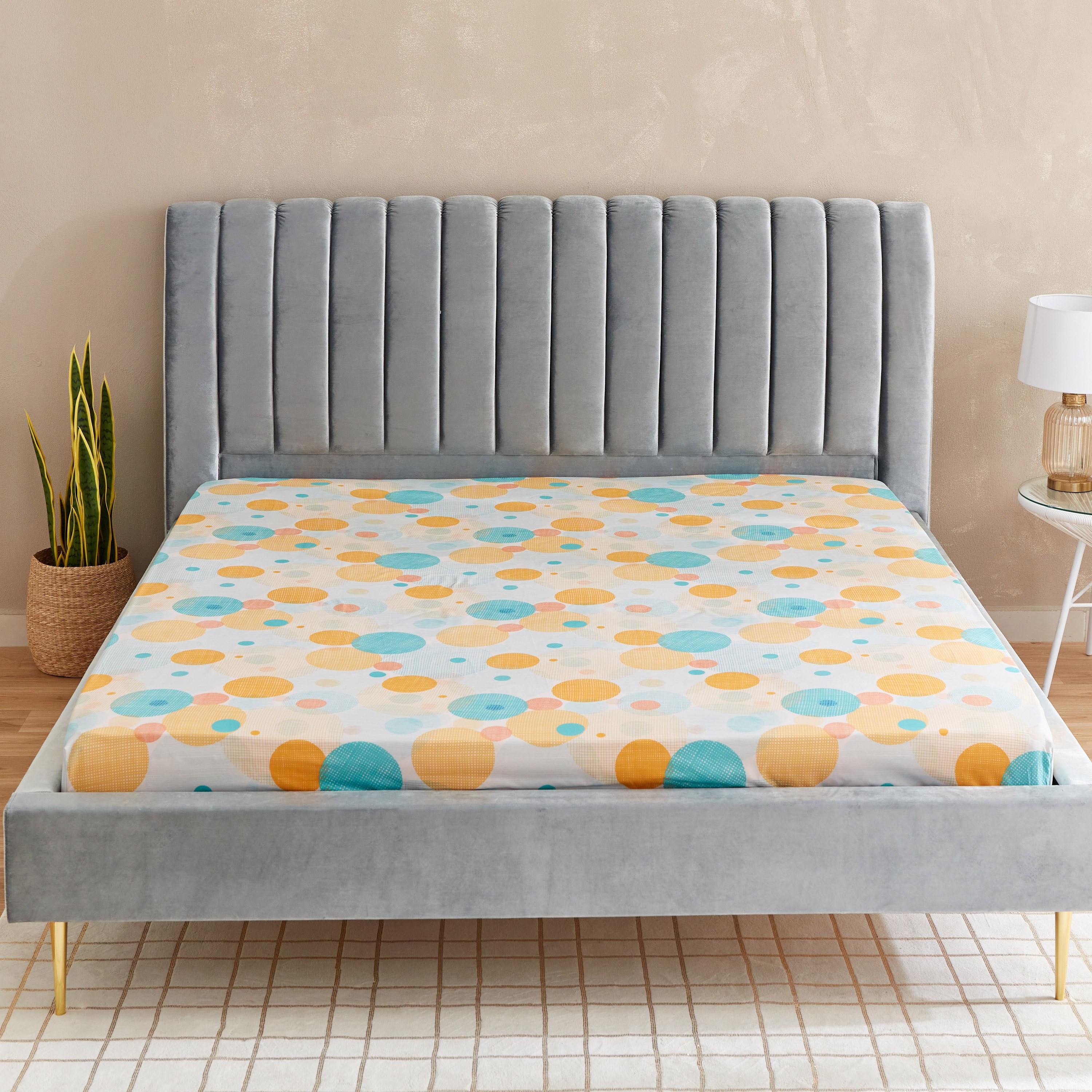 شرشف مطاطي كينج سينتريك من ماتريكس - 180x200+20 سم-hbxhomeware-hbxbedroom-image-2