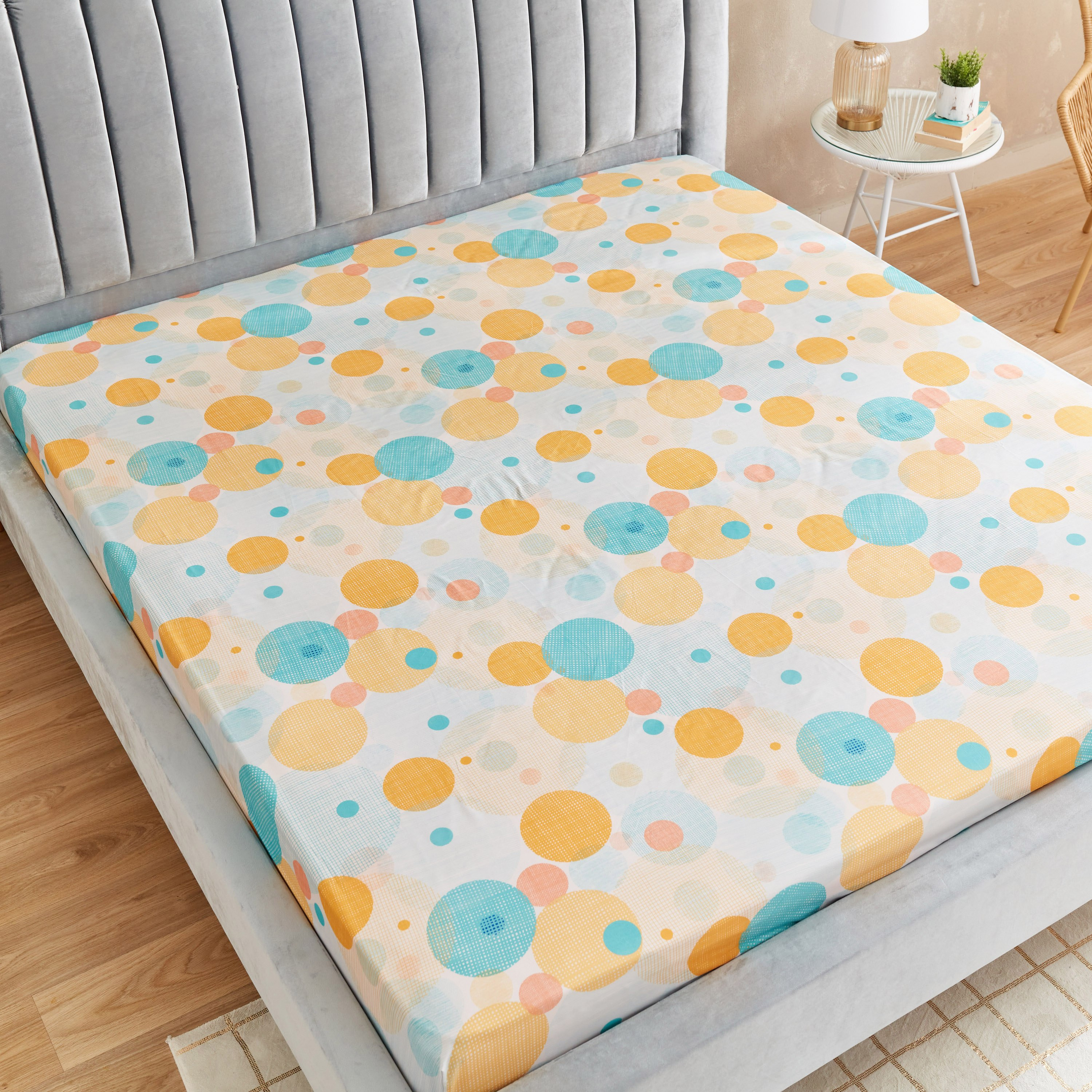 شرشف مطاطي كينج سينتريك من ماتريكس - 180x200+20 سم-hbxhomeware-hbxbedroom-image-3