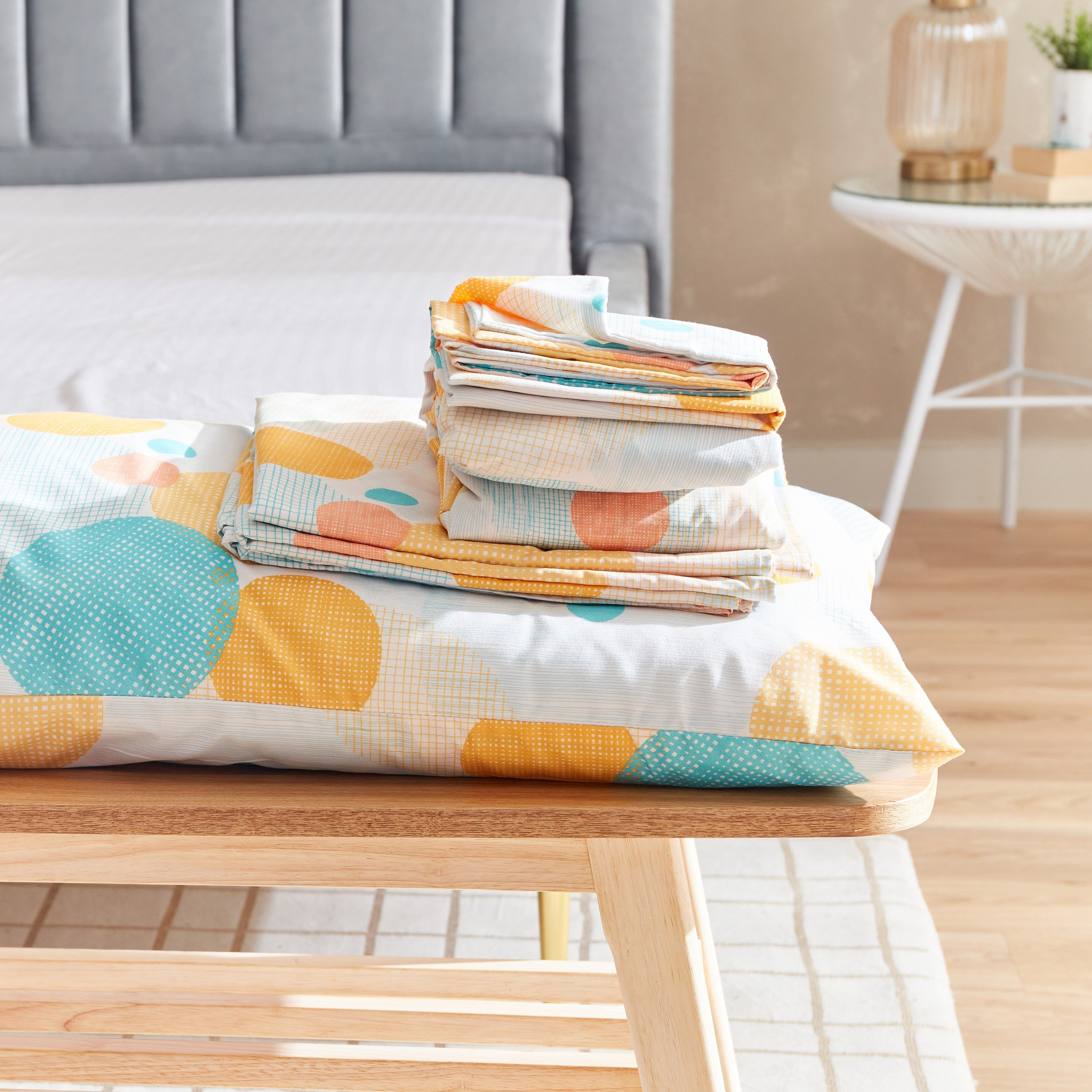 شرشف مطاطي كينج سينتريك من ماتريكس - 180x200+20 سم-hbxhomeware-hbxbedroom-image-6