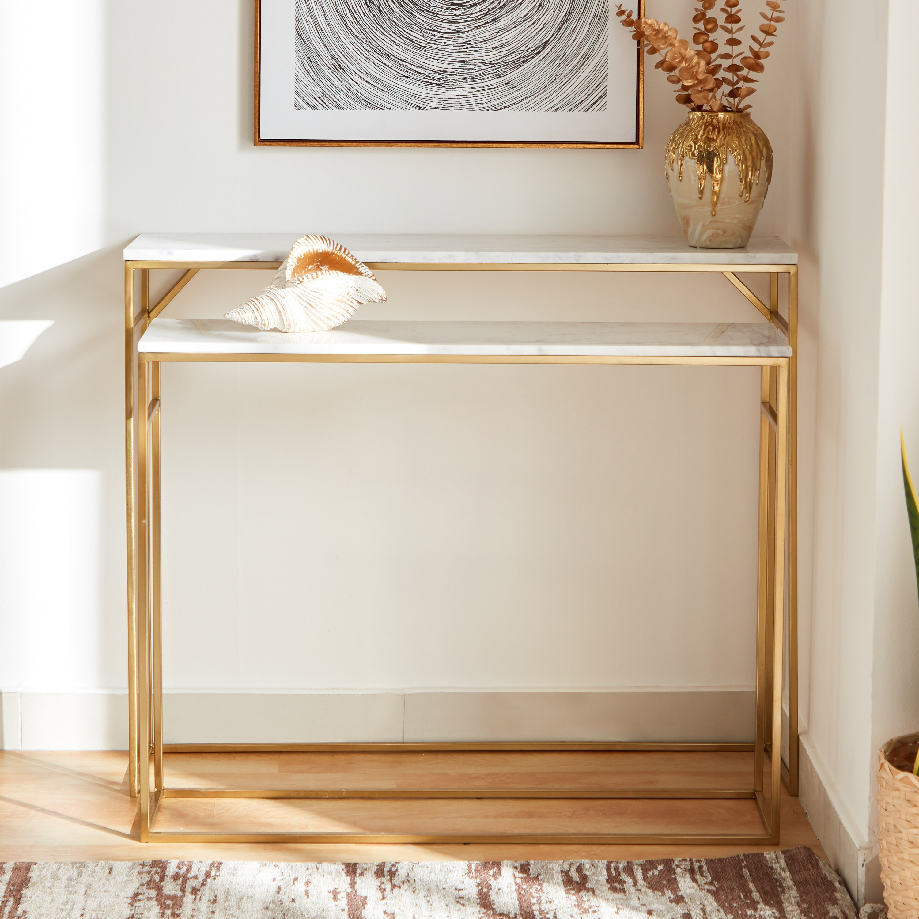 Cavon Portia 2-Piece Genuine Marble Top Console Table Set-PROMO_HB_SA_HBX10_TH1000_NEW_031025-image-4