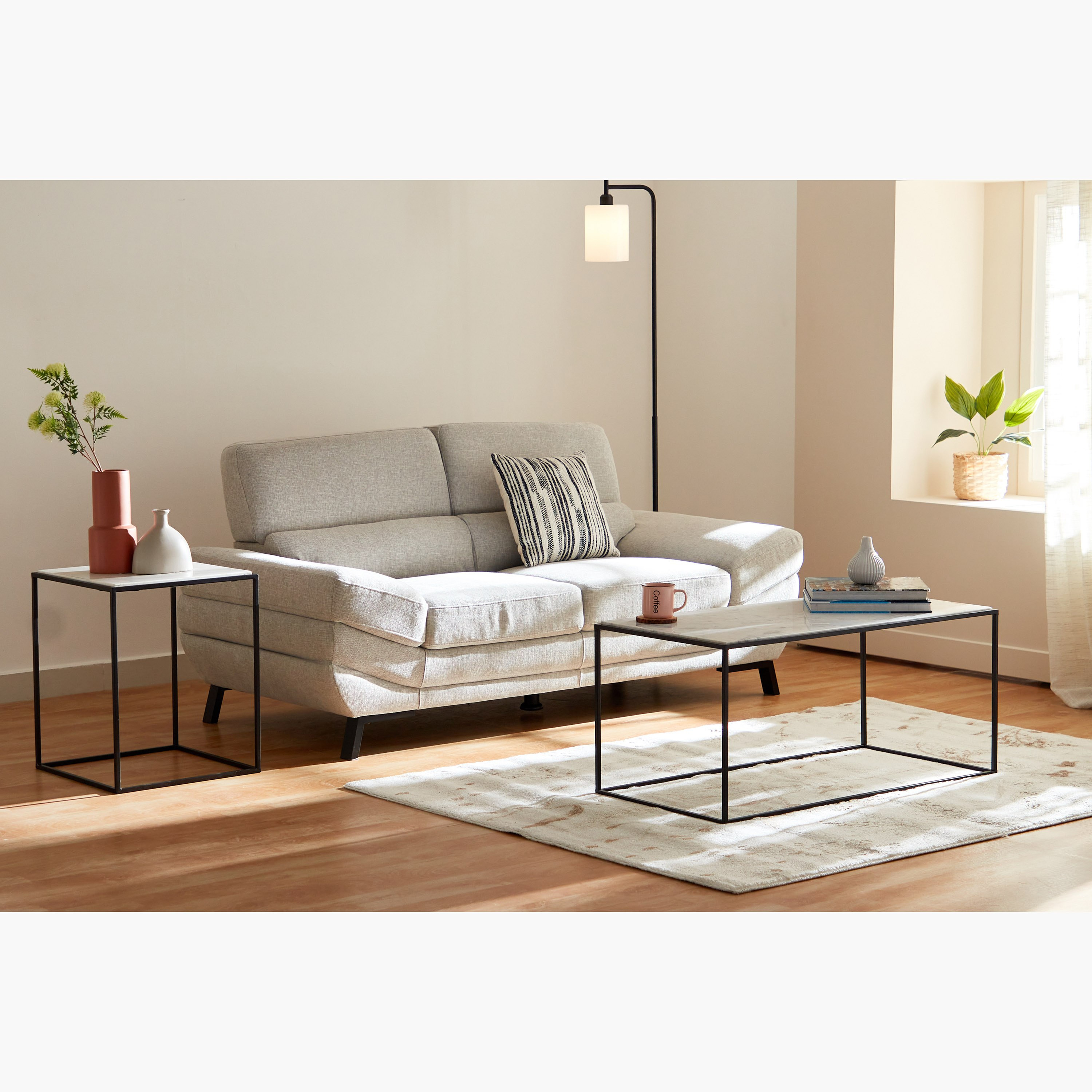 طاولة جانبية بسطح من الرخام الأصلي - إيلين من كافون-hbxfurniture-livingroom-endtables-image-7