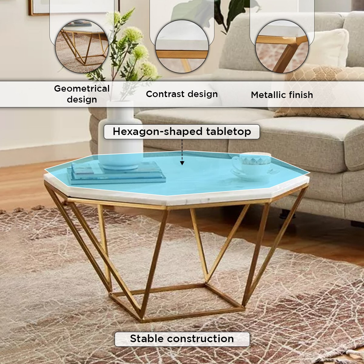 طاولة قهوة بسطح من الرخام الأصلي - هيرون من كافون-PROMO_HB_UAE_THRESHOLD_Furniture_020426-image-5