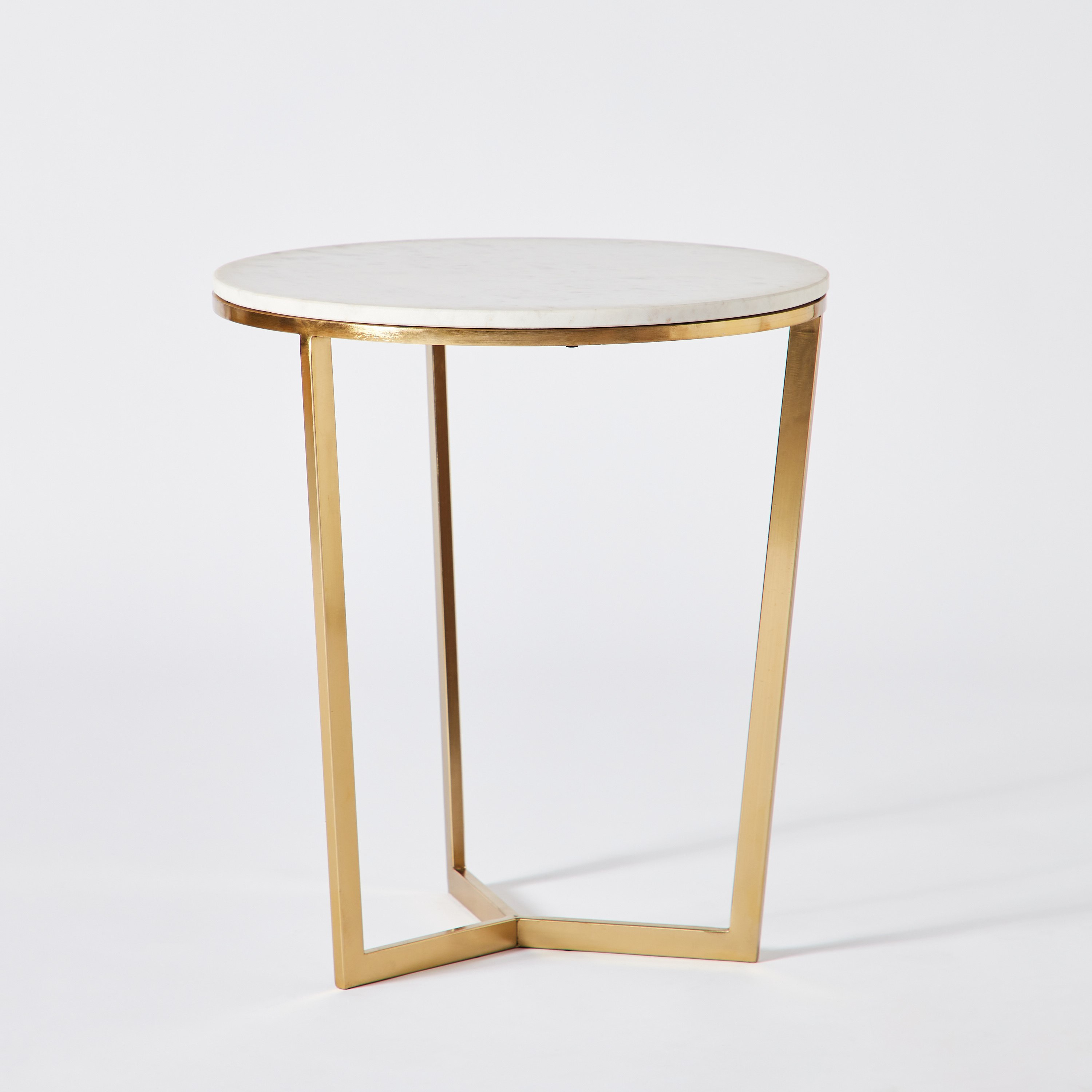 طاولة جانبية بسطح من الرخام الأصلي - ويلو-hbxfurniture-livingroom-endtables-image-8