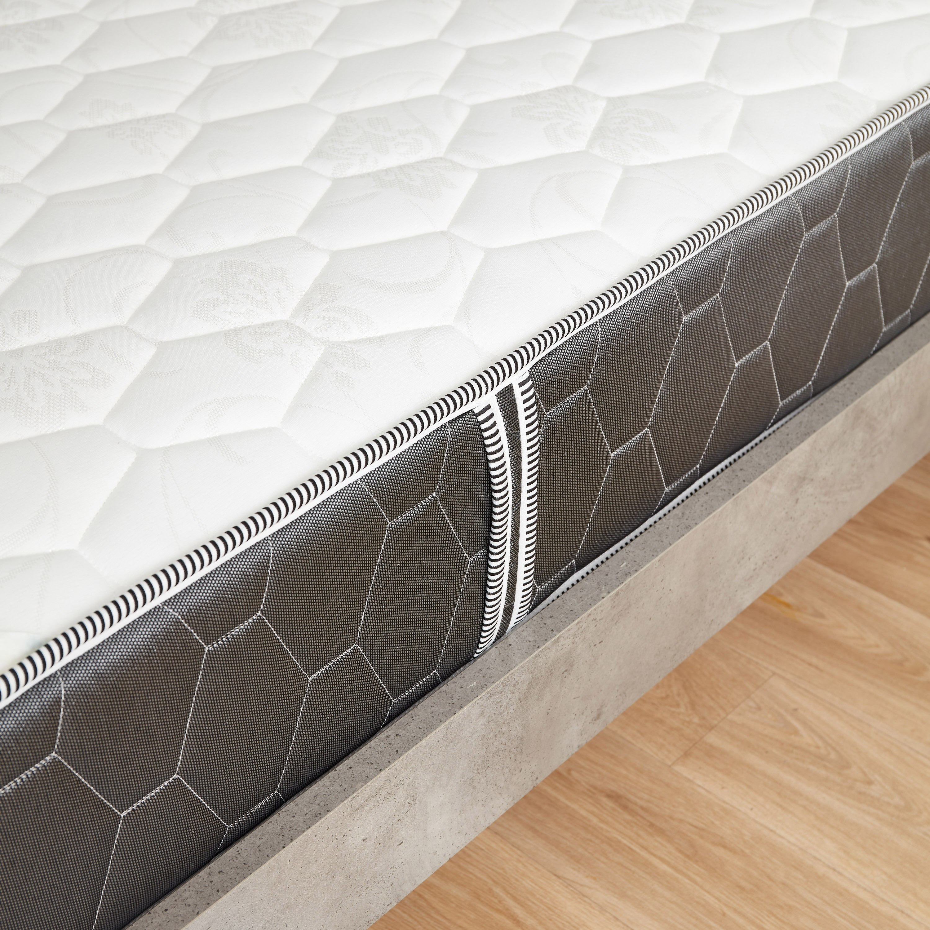 مرتبة فردية بنوابض جيبية من آي سيرين - 90x190x25 سم-hbxfurniture-bedroom-mattresses-single-image-4