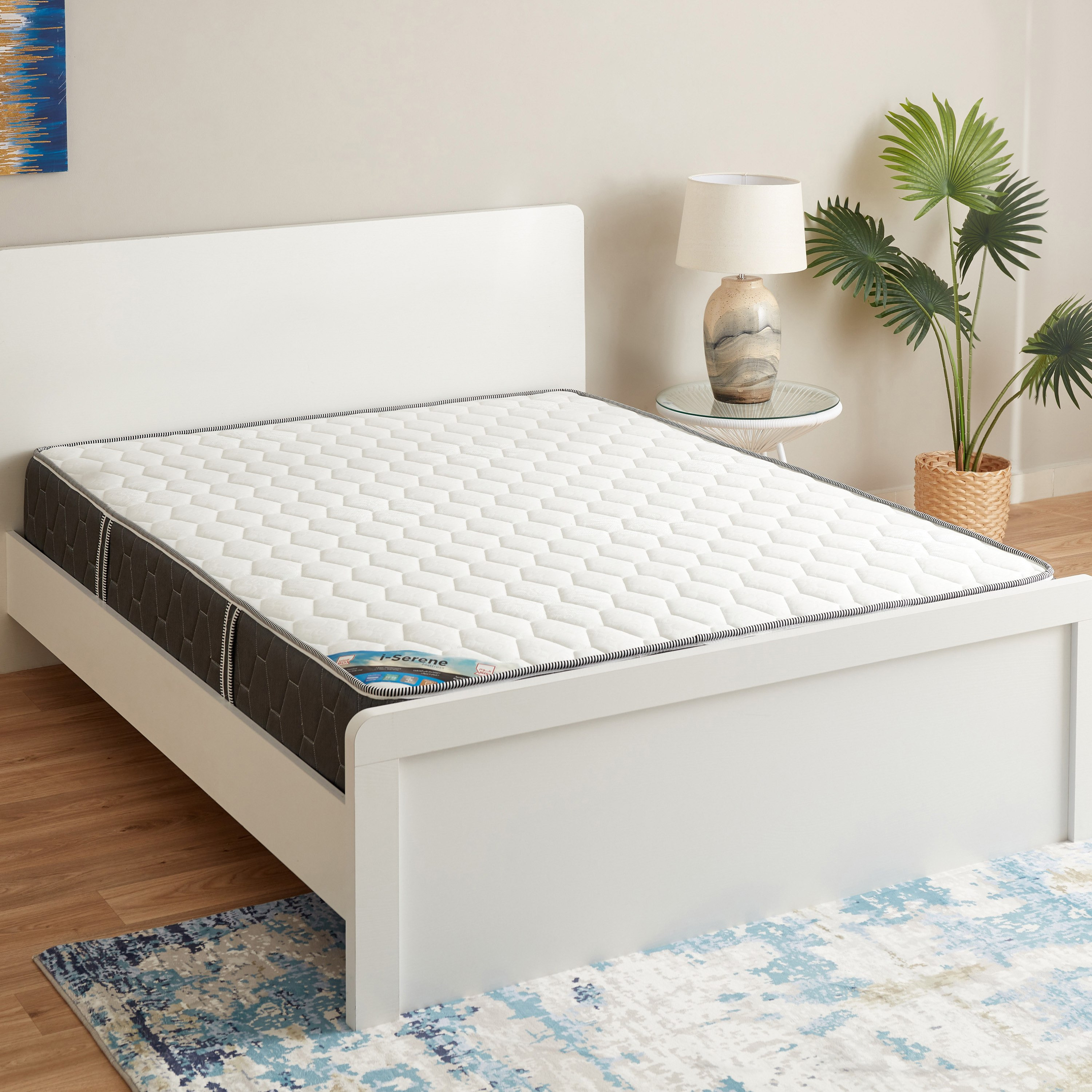 iSerene Queen Pocket Spring Mattress - 140x200x25 cm-PROMO_HB_KSA_HBX10_190925-image-2