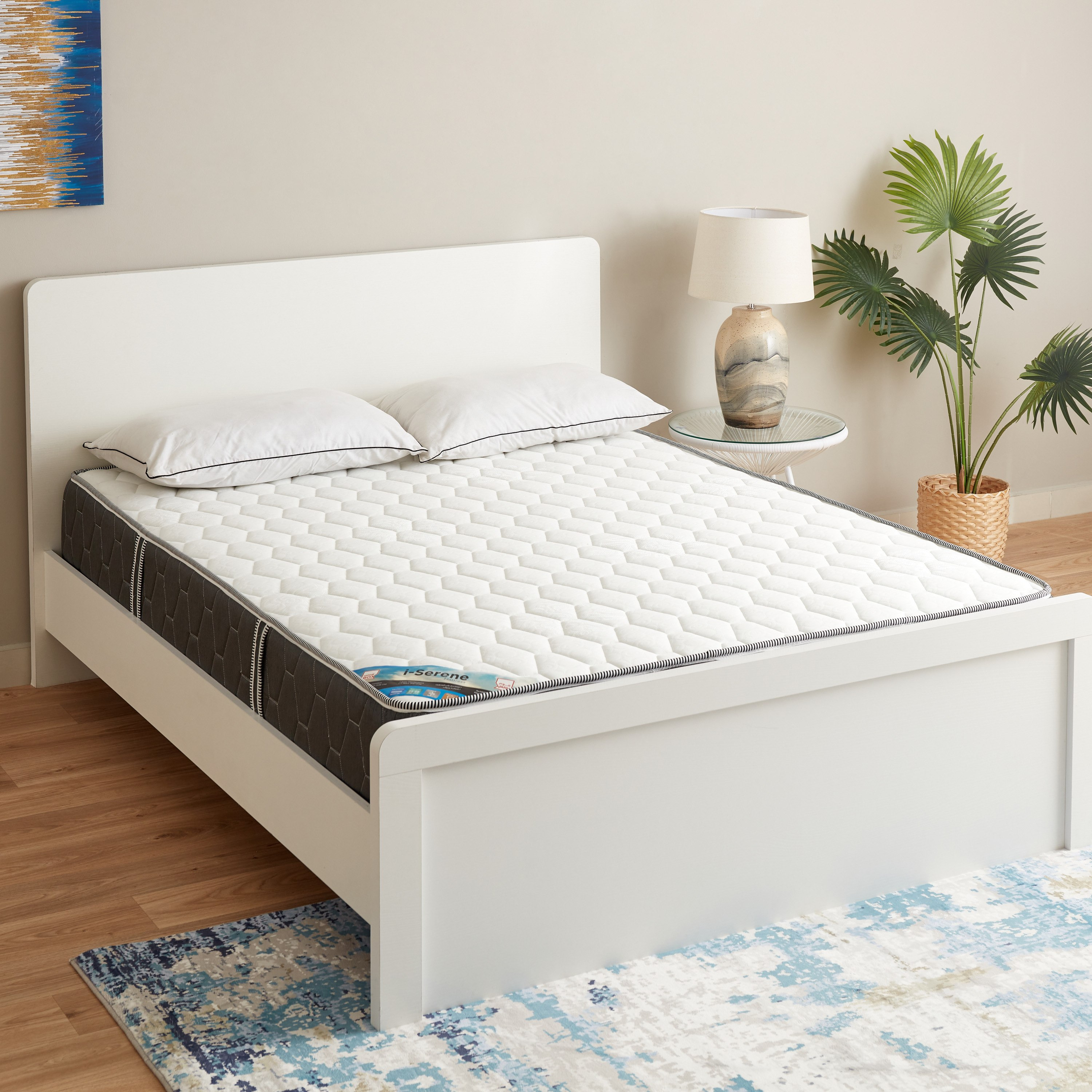 iSerene Queen Pocket Spring Mattress - 140x200x25 cm-PROMO_HB_KSA_HBX10_190925-image-8