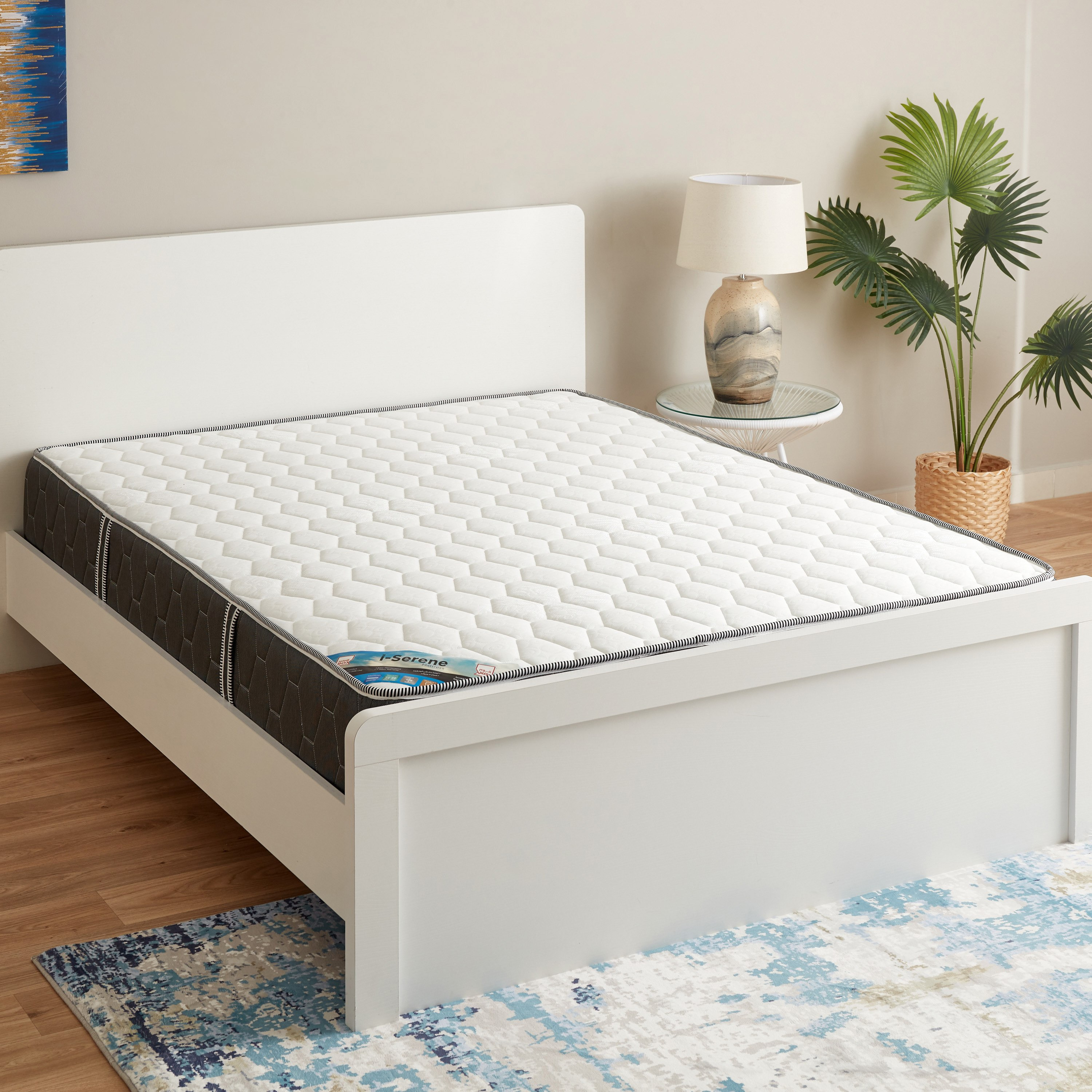 مرتبة كوين بنوابض جيبية من آي سيرين - 150x200x25 سم-hbxbedroom-mattresses-queen-image-2