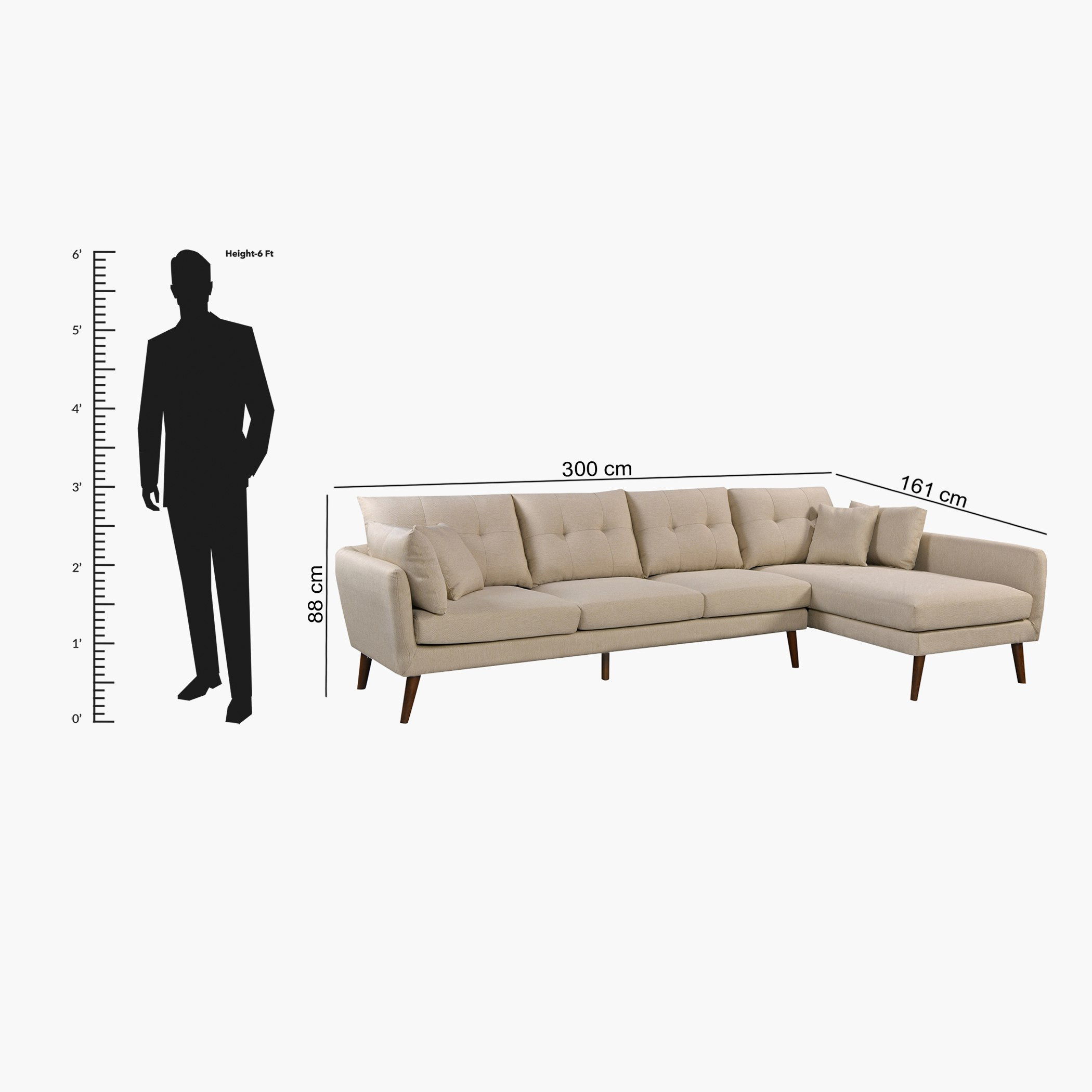 كنبة ركنية 5 مقاعد قماش يمين مع 4 وسائد من نورديكا-hbxlivingroom-sofasandarmchairs-sofas-image-8