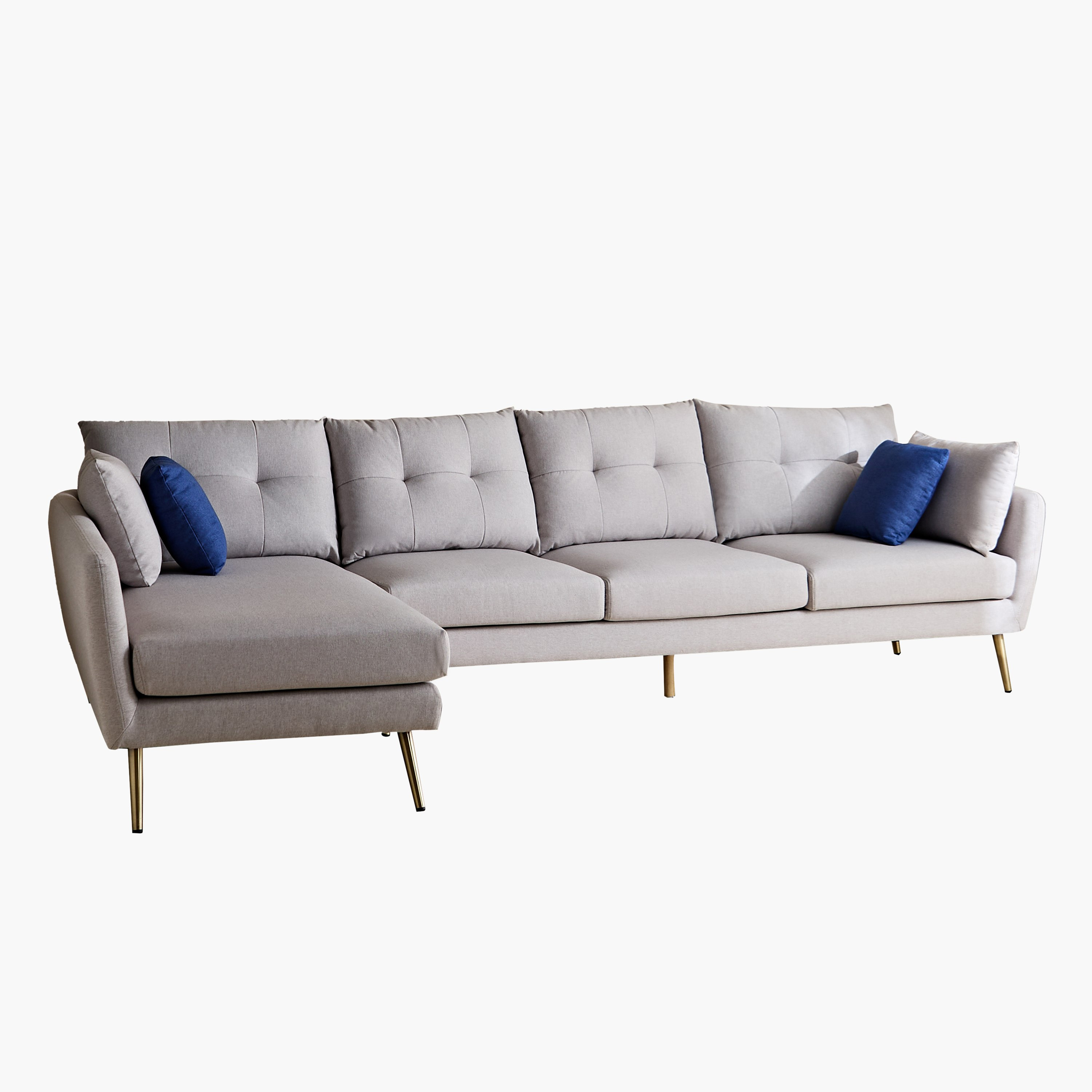 Waver 5-Seater Left Corner Fabric Sofa with 4 Cushions-hbxlivingroom-sofasandarmchairs-sofas-image-12