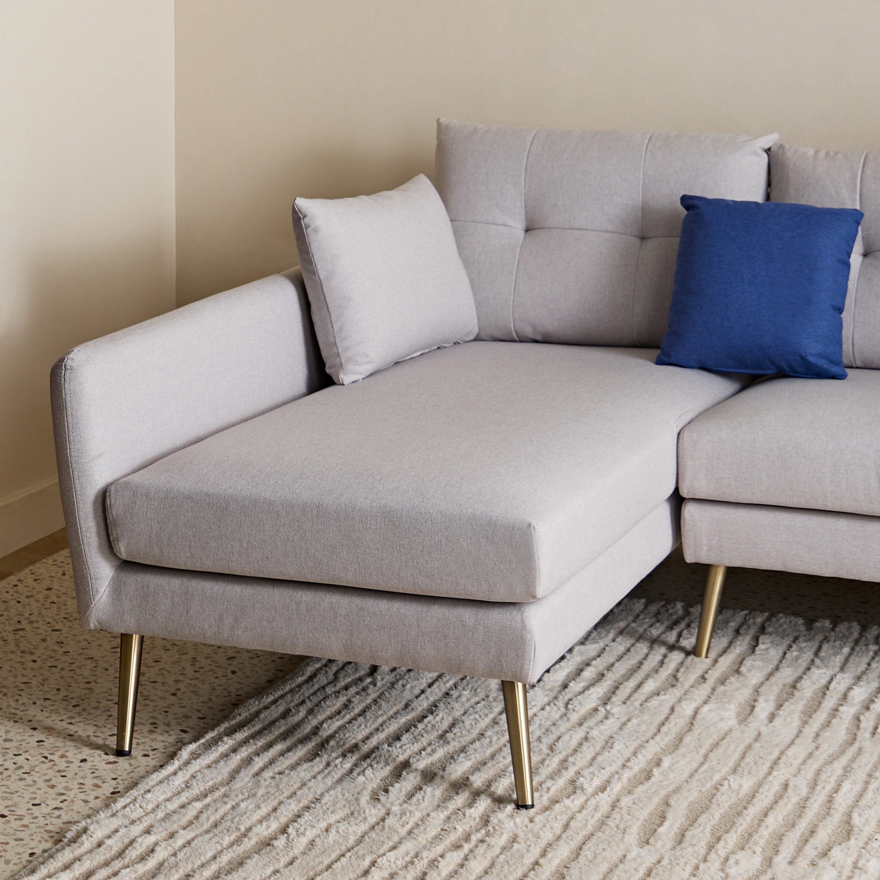 Waver 5-Seater Left Corner Fabric Sofa with 4 Cushions-hbxlivingroom-sofasandarmchairs-sofas-image-6
