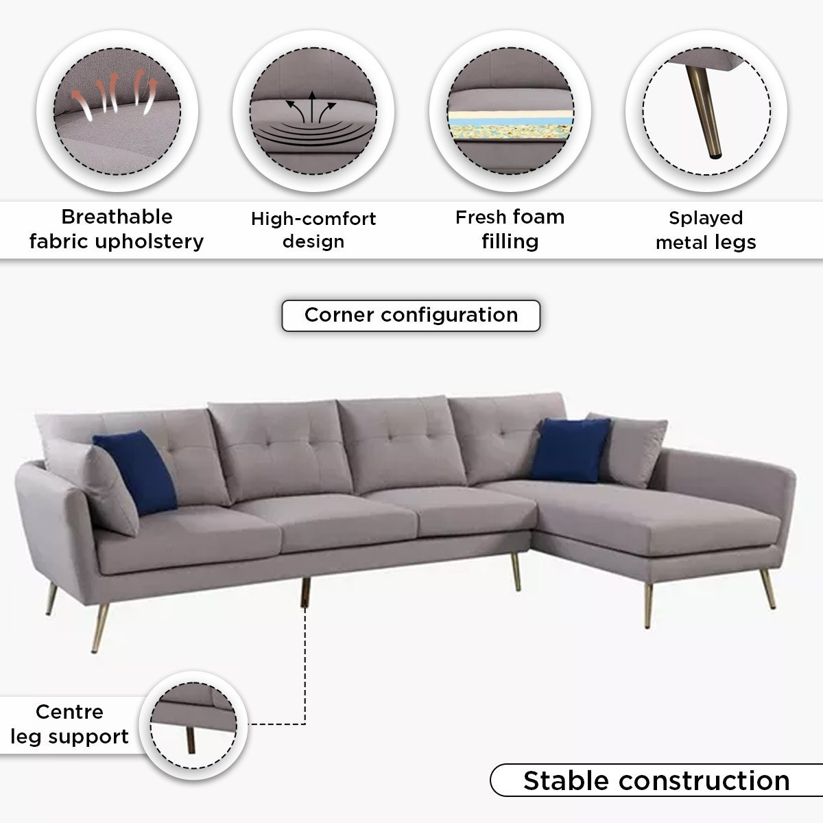 كنبة ركنية 5 مقاعد قماش يمين مع 4 وسائد من ويفر-hbxlivingroom-sofasandarmchairs-sofas-image-16