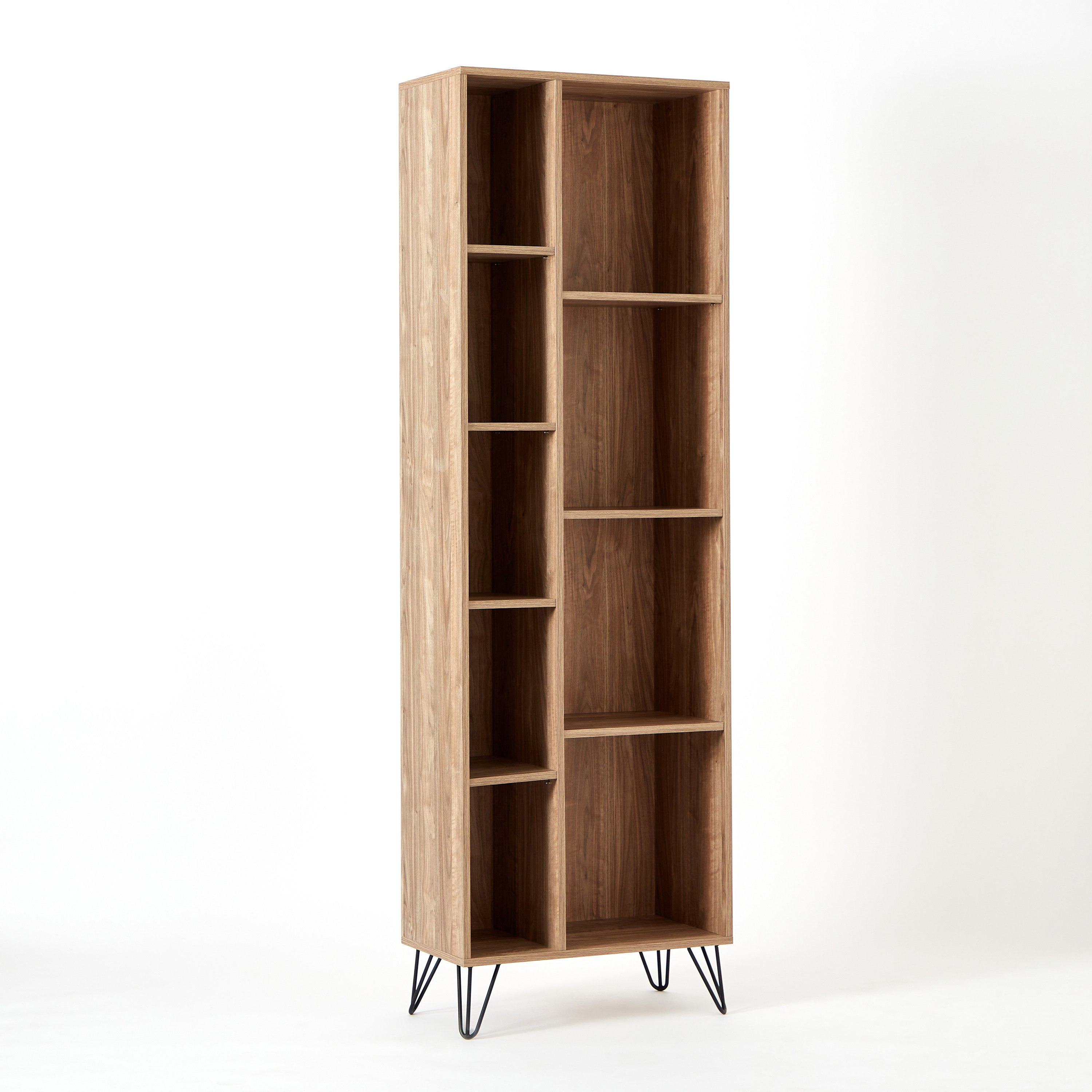خزانة كتب 7 أرفف من ميرو-hbxfurniture-office-bookcases-image-9