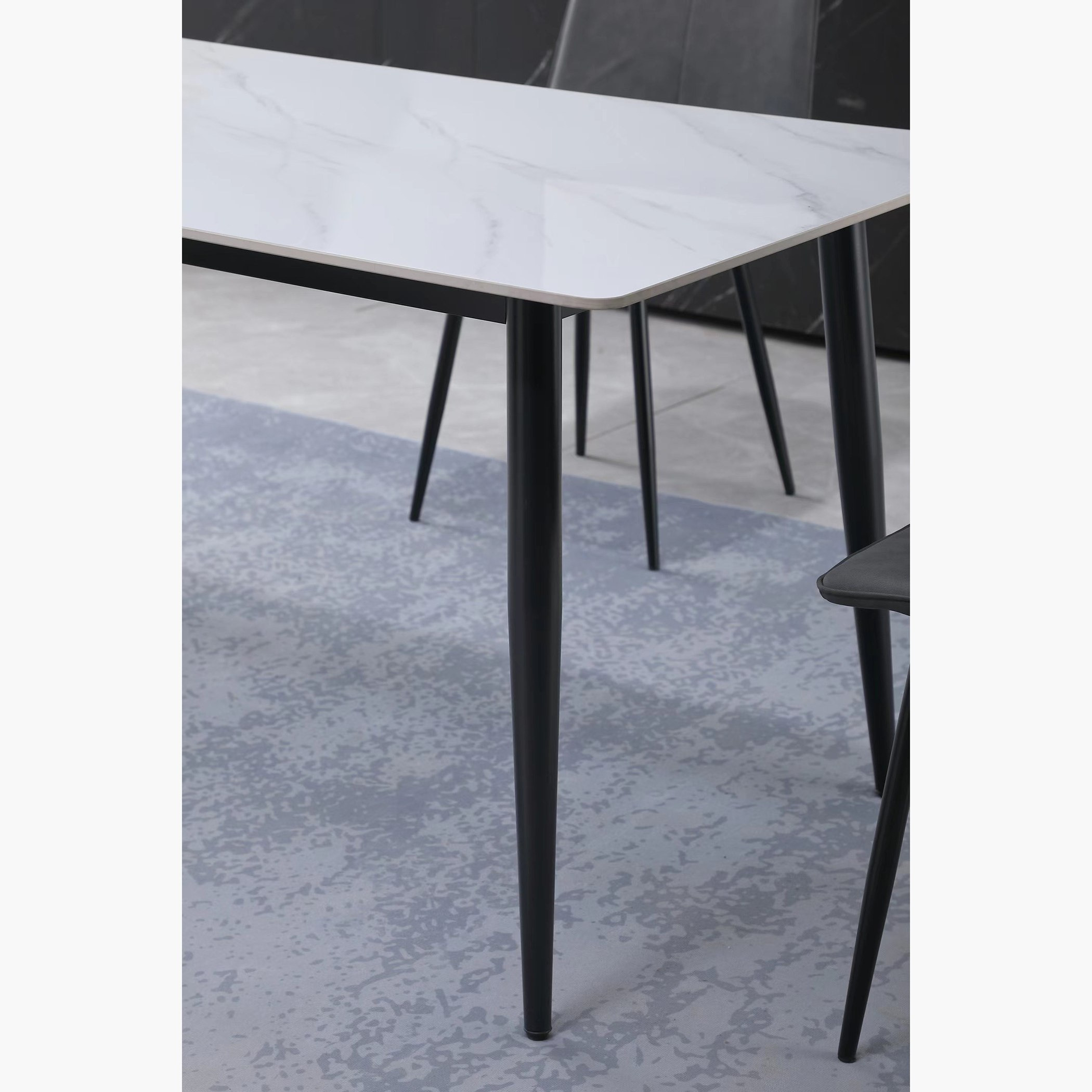 طقم سفرة من الحجر الملبد 6 مقاعد من جراويل-hbxfurniture-diningtablesandsets-diningsets-sixseater-image-5