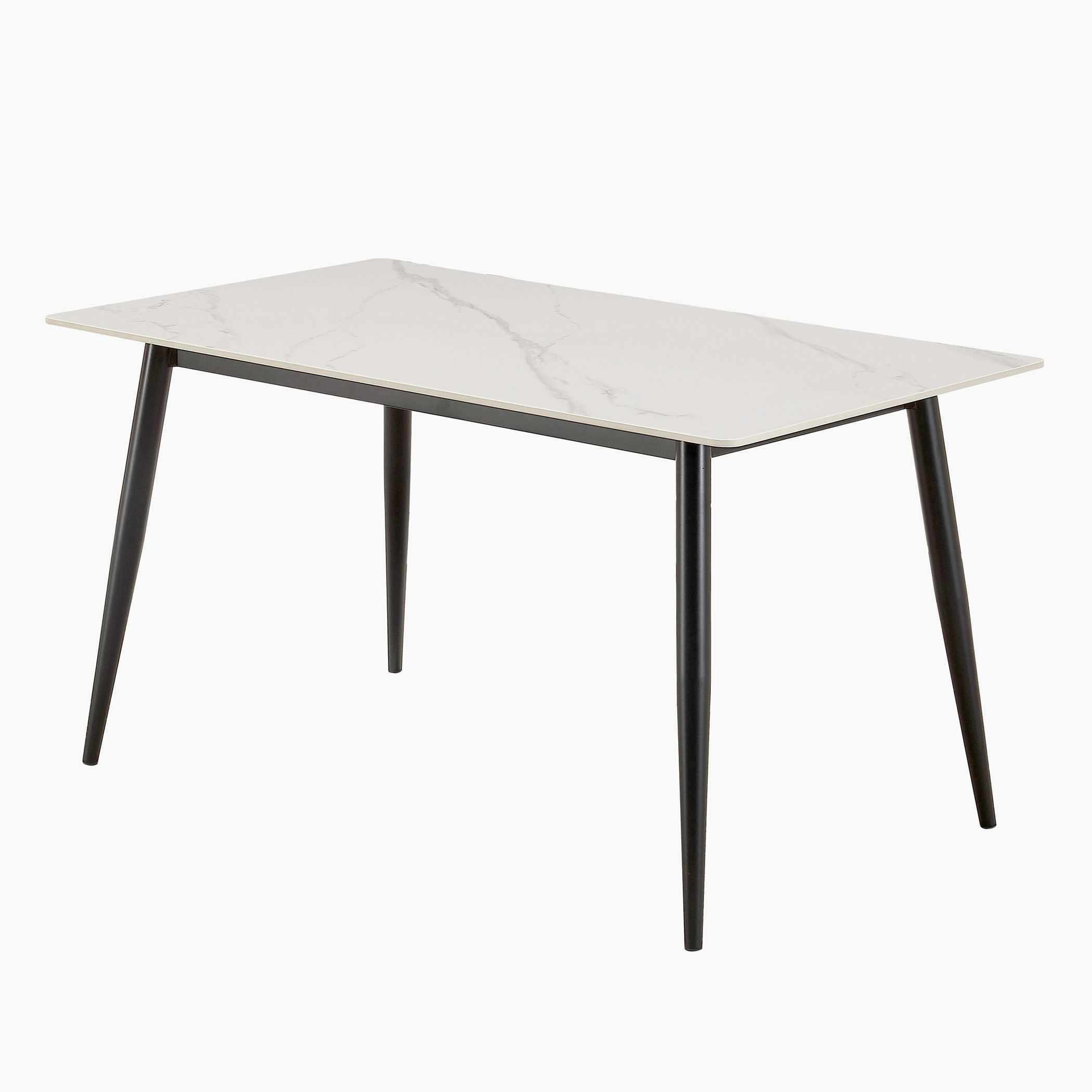 طاولة سفرة 4 مقاعد من الحجر الملبد من مارويل-hbxfurniture-diningtablesandsets-diningtables-fourseater-image-7