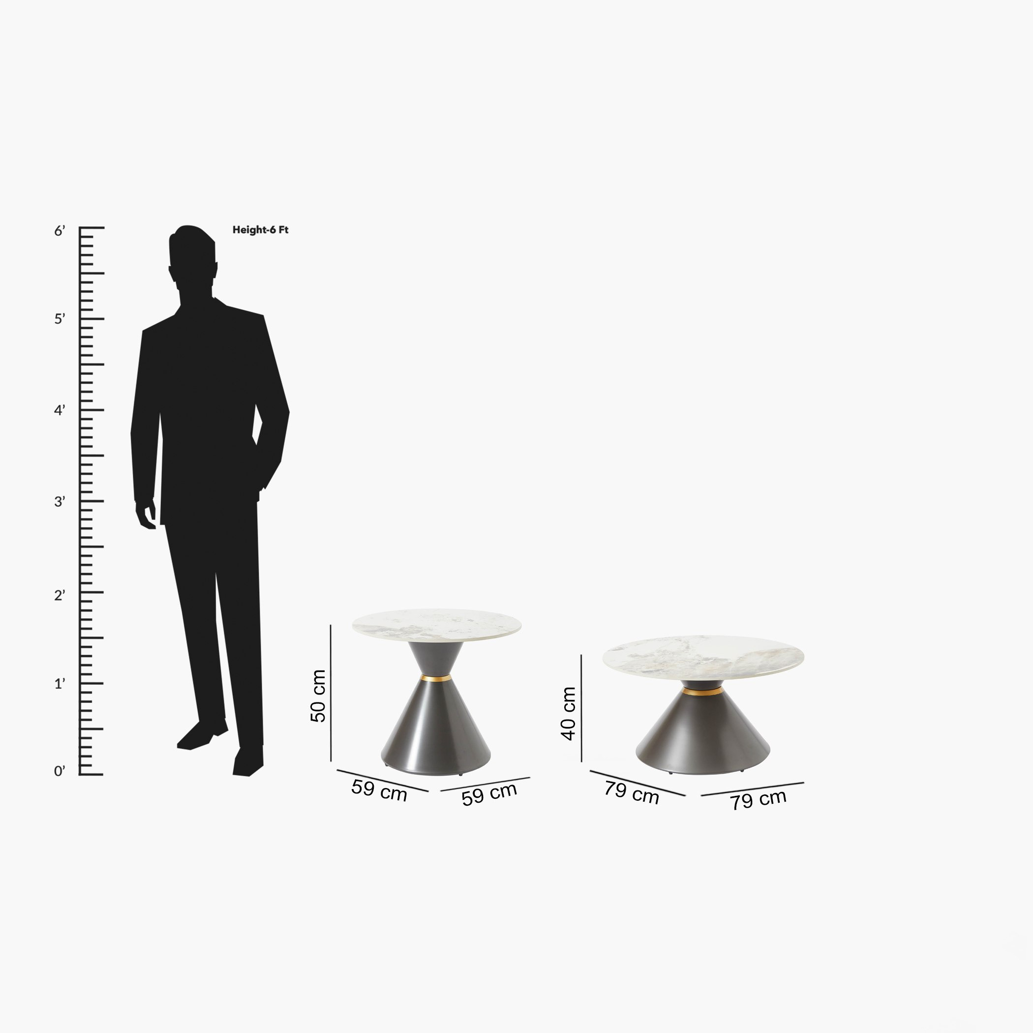 طاولة قهوة من الحجر الملبد من كيتال - طقم من قطعتين-hbxlivingroom-tablesandstands-coffeetables-image-12