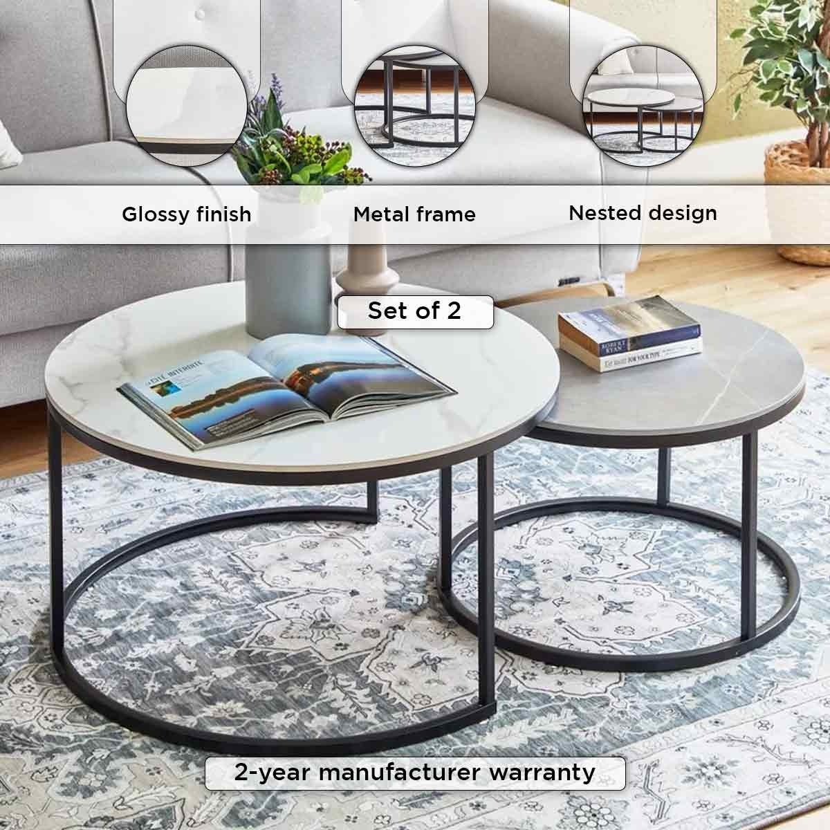 Marwell Sintered Stone Coffee Table - Set of 2-PROMO_HB_UAE_HBX10_280126-image-4