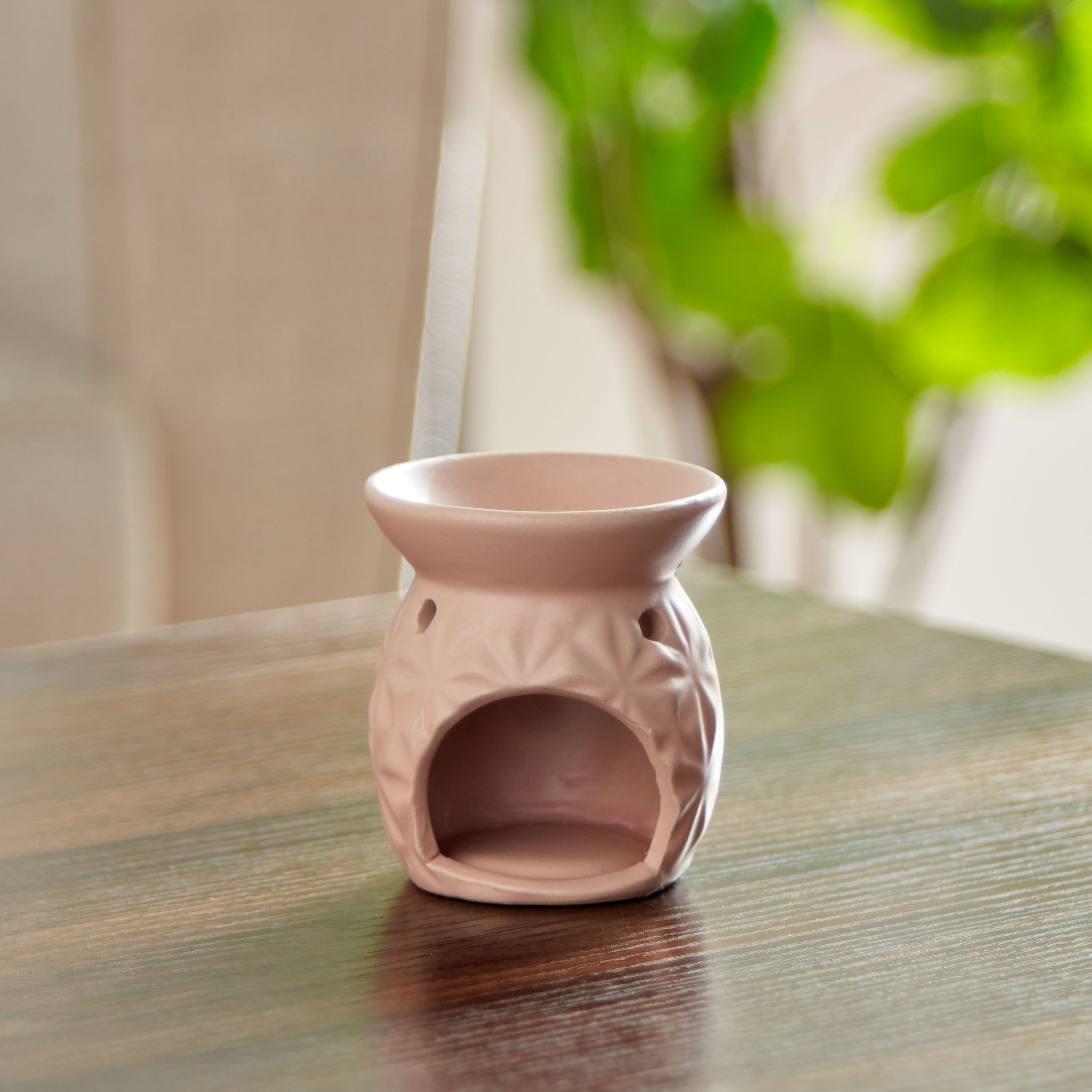 Zesty Ceramic Oil Burner - 6.5x6.5x8 cm-hbxhomeware-hbxdecorandfurnishings-image-2