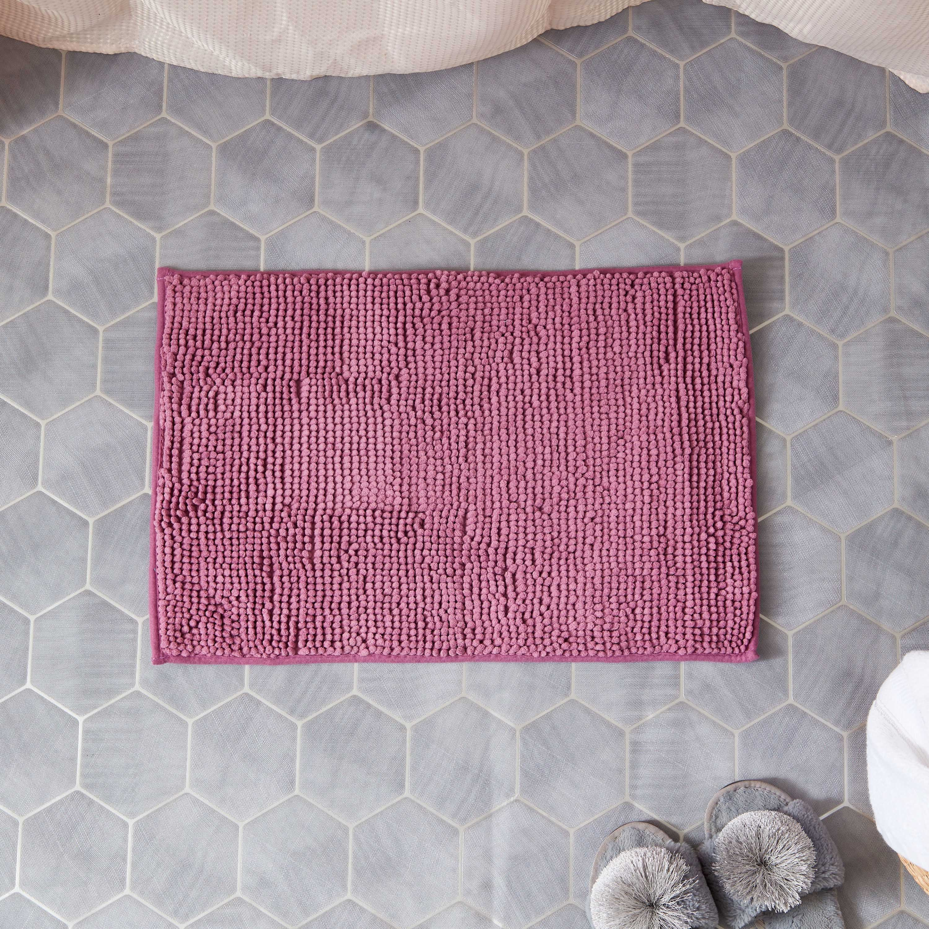 لبادة حمام شانيل مبطّنة من الإسفنج مانع للانزلاق من نيكول - 40X60 سم-hbxbedroom-floorcoverings-bathmats-image-1