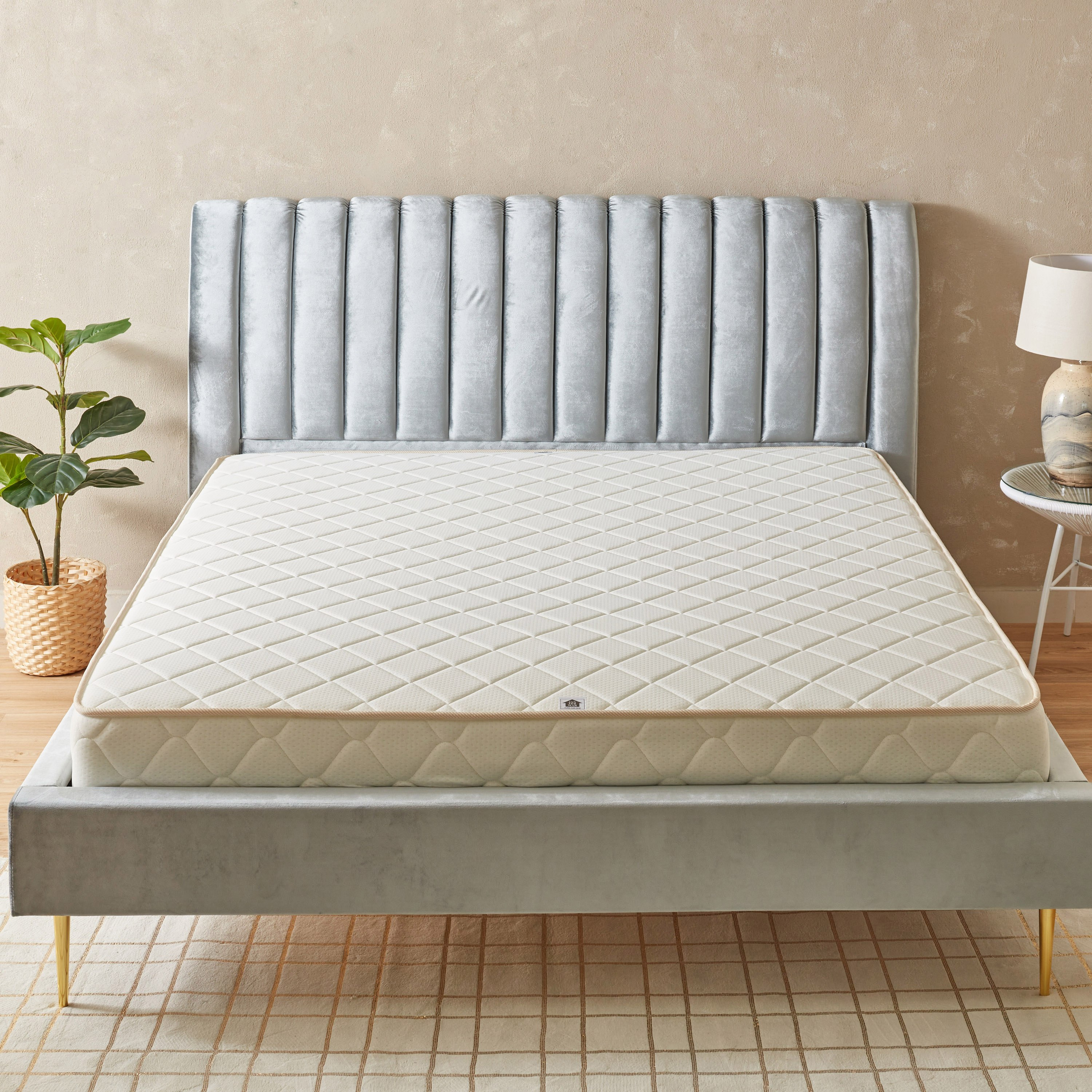 مرتبة كوين إسفنج ونوابض جيبية من آي سيرين - 150x200x25 سم-hbxbedroom-mattresses-queen-image-3