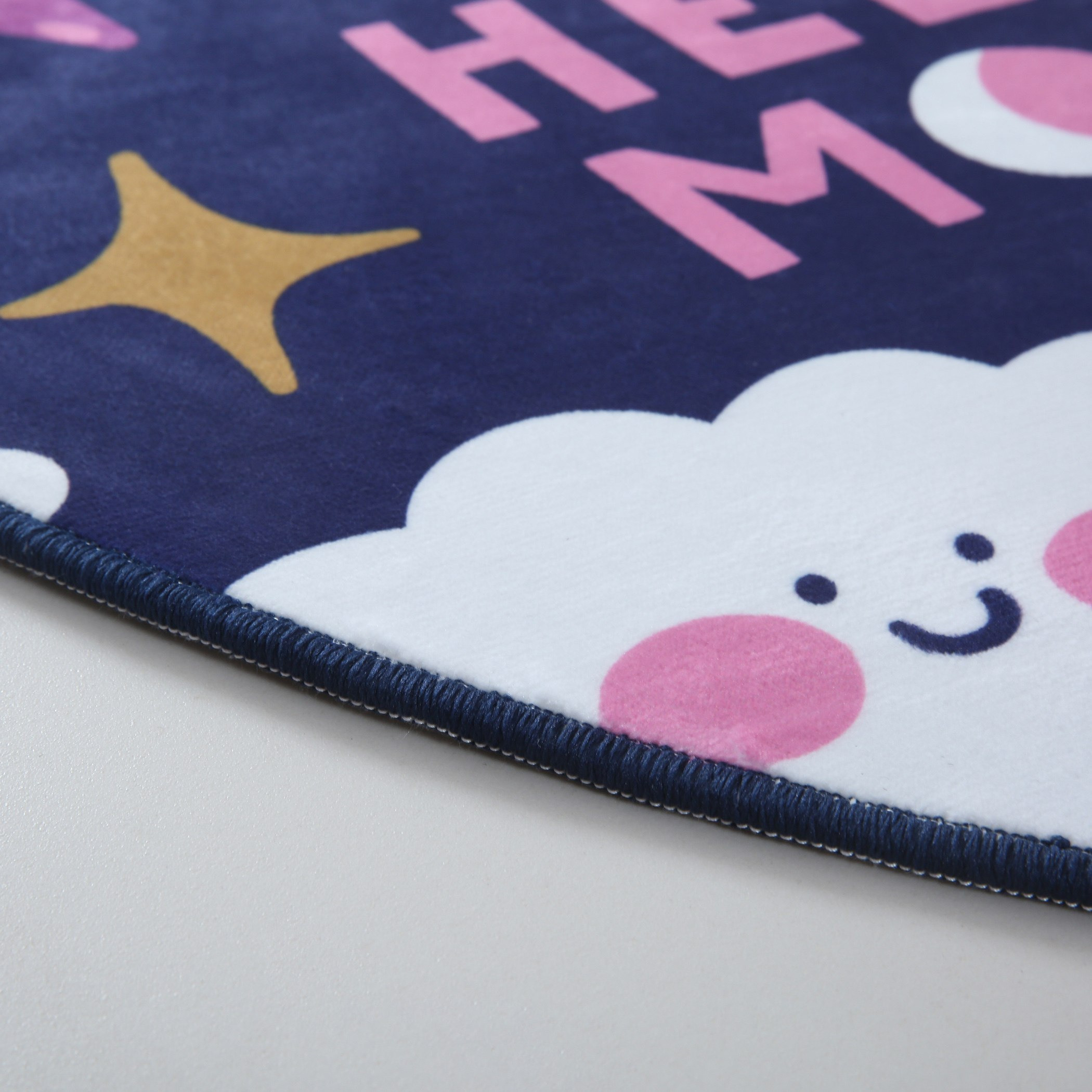 سجادة فلانيل مستديرة بطبعات من بن - 120 سم-hbxhomeware-hbxkidsandyouth-image-4