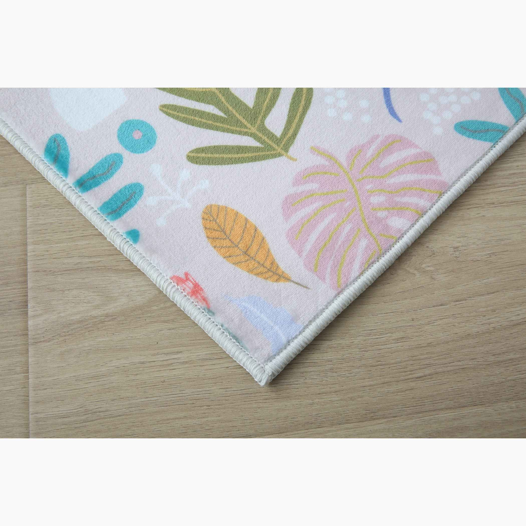 Ben Garden Print Flannel Rug - 60x120 cm-hbxhomeware-hbxkidsandyouth-image-2
