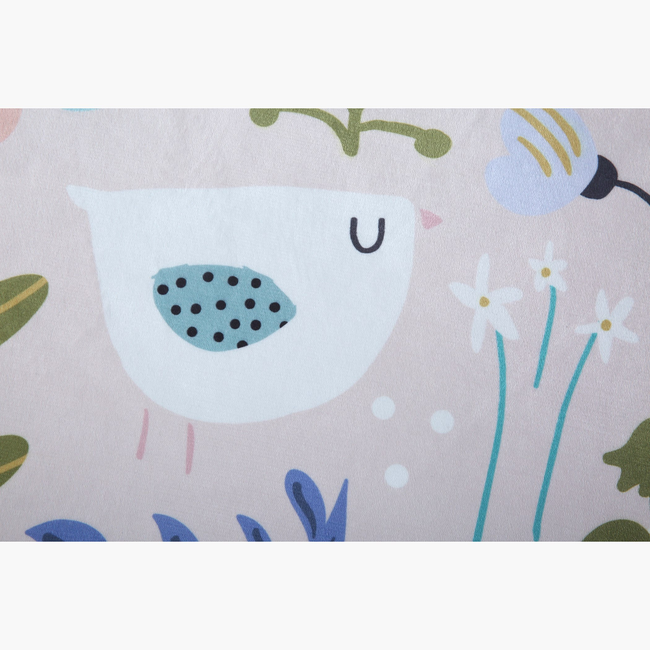 سجادة فلانيل مستديرة بطبعات من بن - 120 سم-hbxhomeware-hbxkidsandyouth-image-3