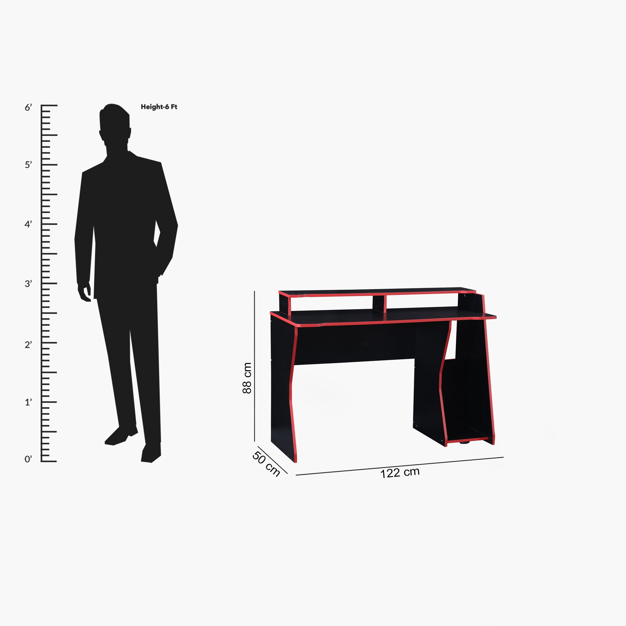 مكتب من جيمنج فلاش-hbxfurniture-desks-image-6