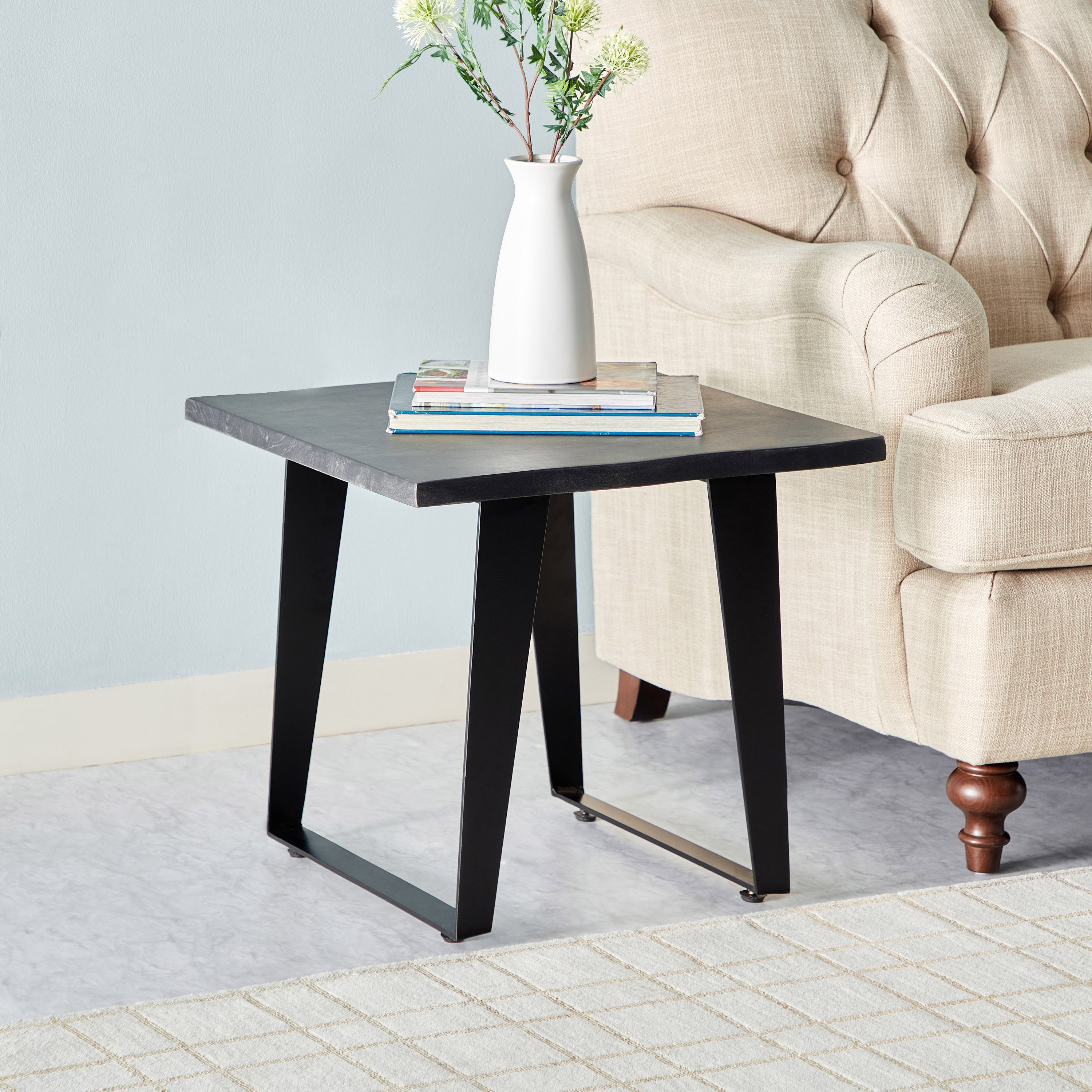 Harbor Live Edge Solid Wood End Table-hbxfurniture-livingroom-endtables-image-1