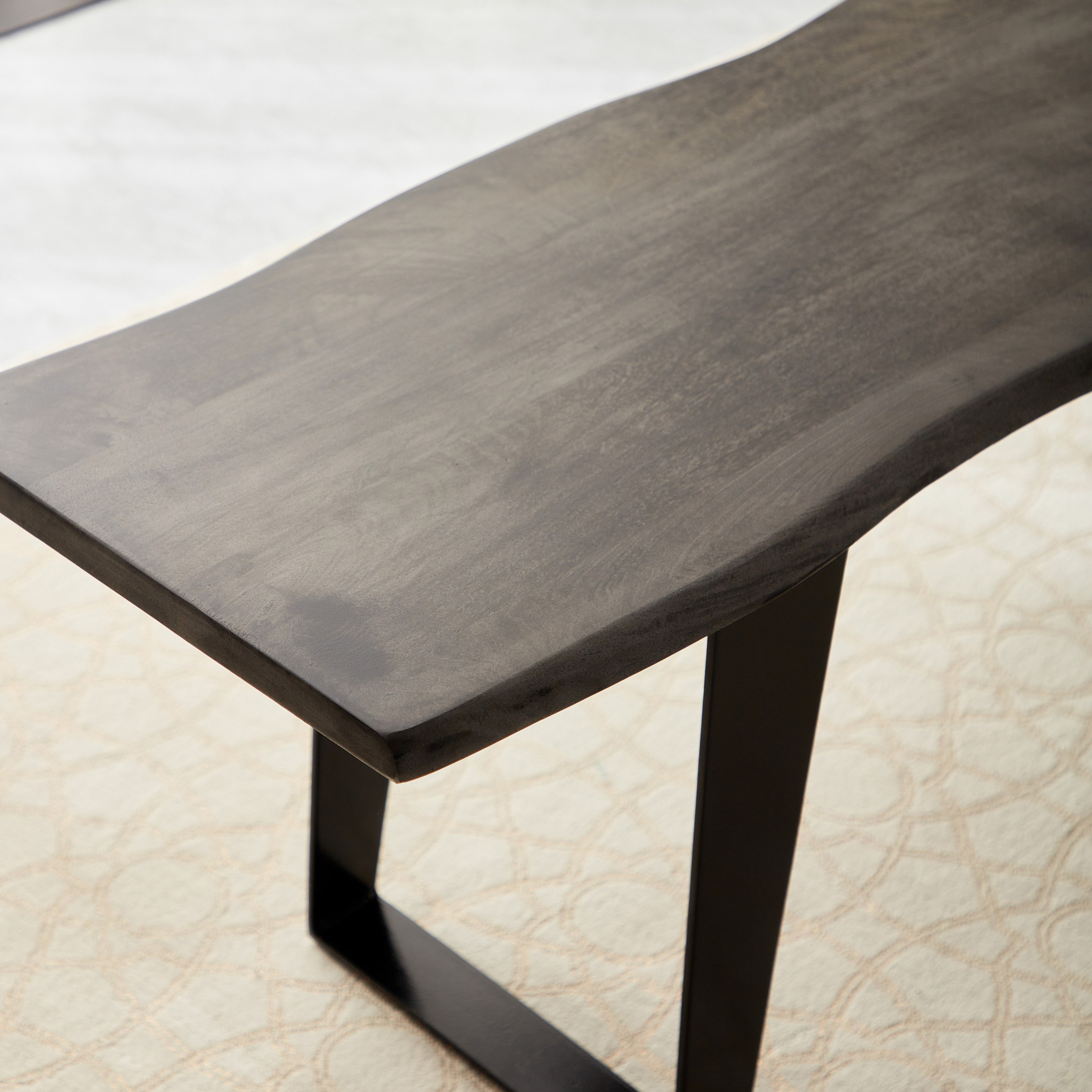 Vendra Harbor Live Edge Solid Wood Bench-hbxfurniture-sofasandarmchairs-benches-image-3