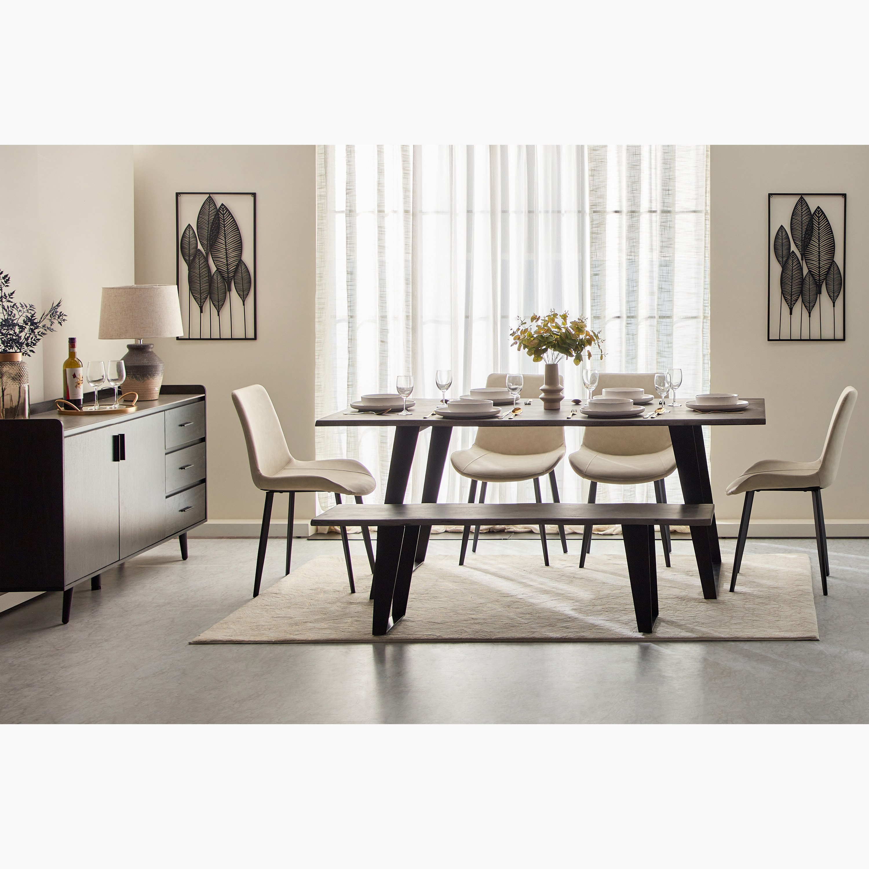 Vendra Harbor Live Edge Solid Wood Bench-hbxfurniture-sofasandarmchairs-benches-image-7