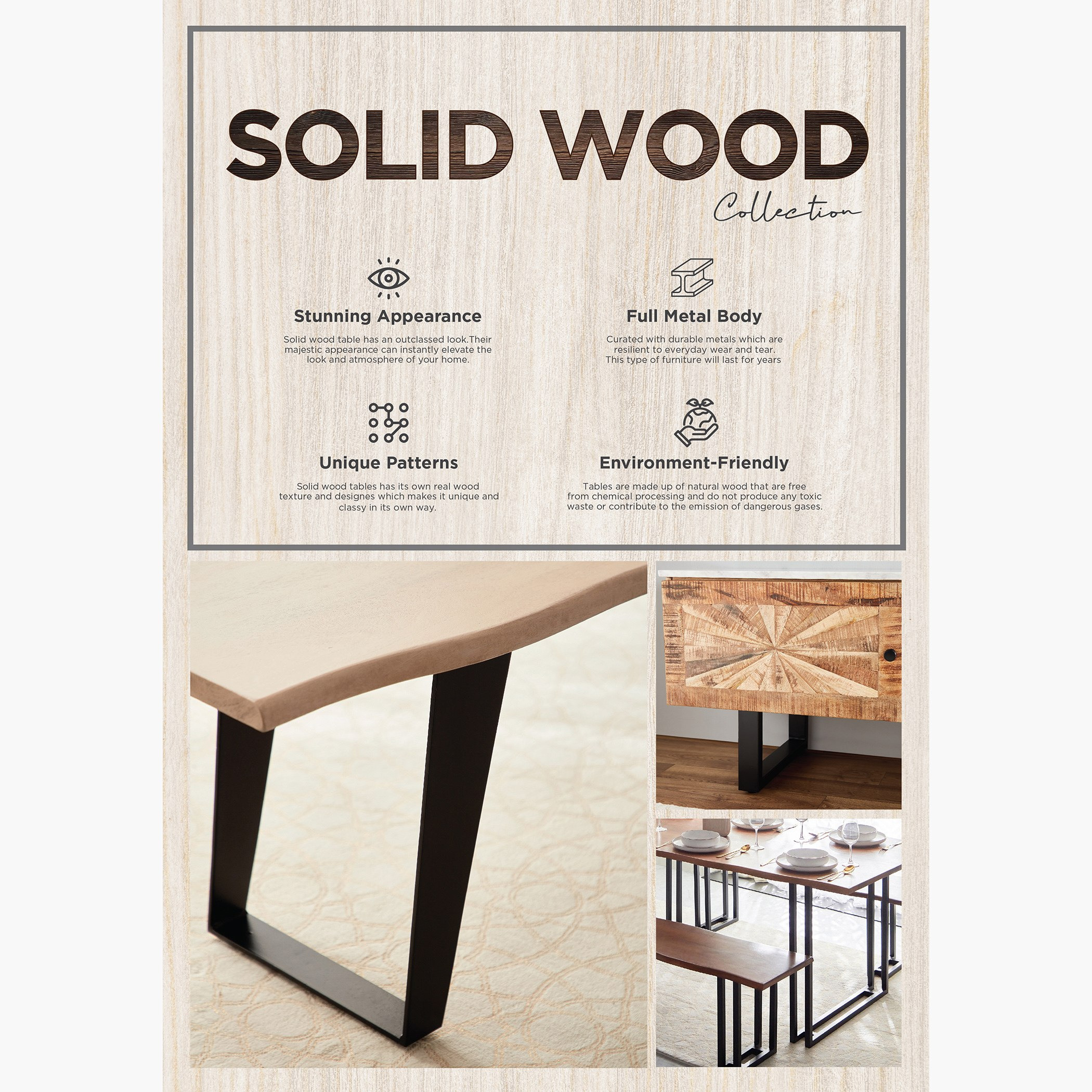طاولة سفرة لـ6 مقاعد من الخشب الصلب - مونتانا لايف إيدج من فيندرا-hbxdiningroom-diningtablesandsets-diningtables-sixseater-image-14