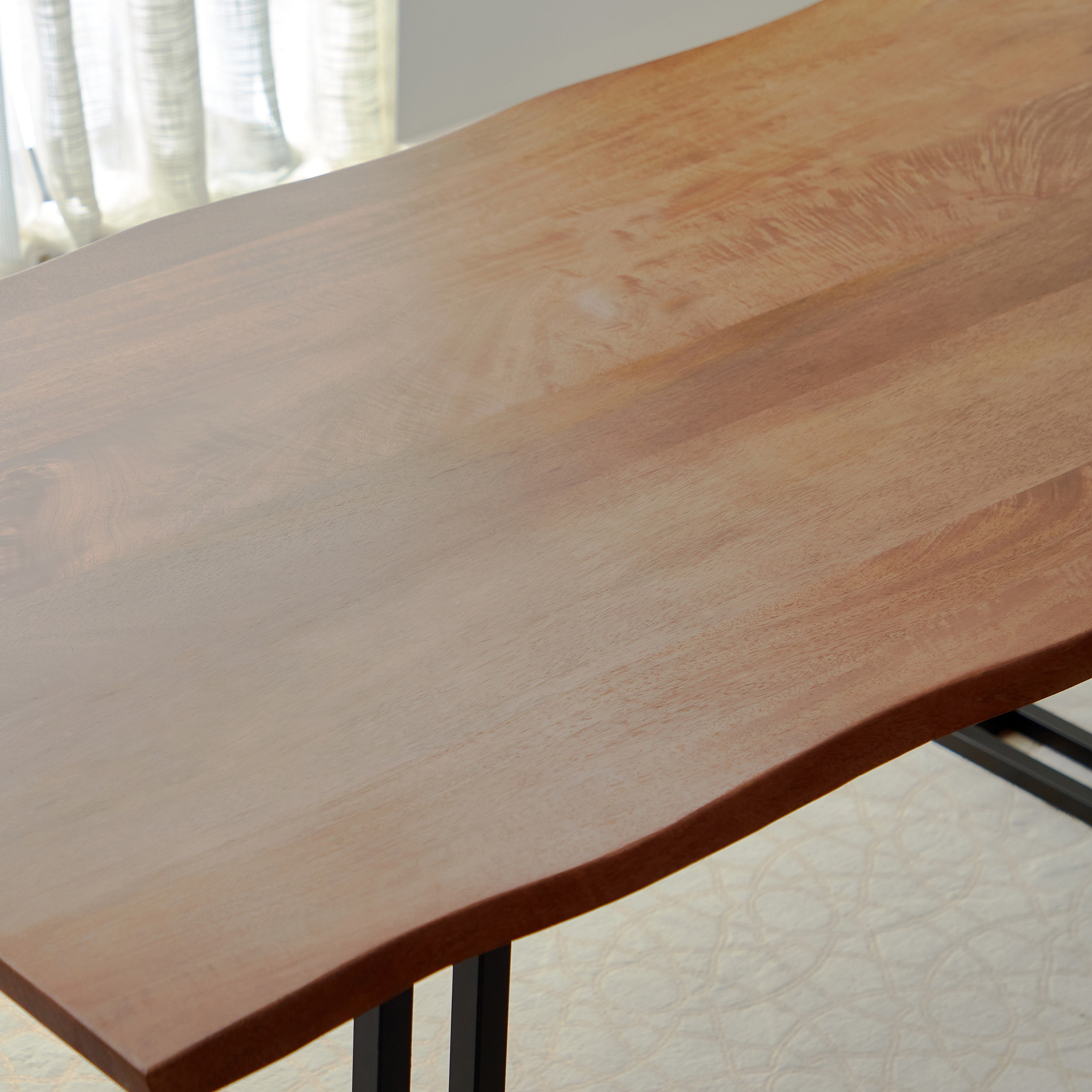 طاولة سفرة لـ6 مقاعد من الخشب الصلب - مونتانا لايف إيدج من فيندرا-hbxdiningroom-diningtablesandsets-diningtables-sixseater-image-3