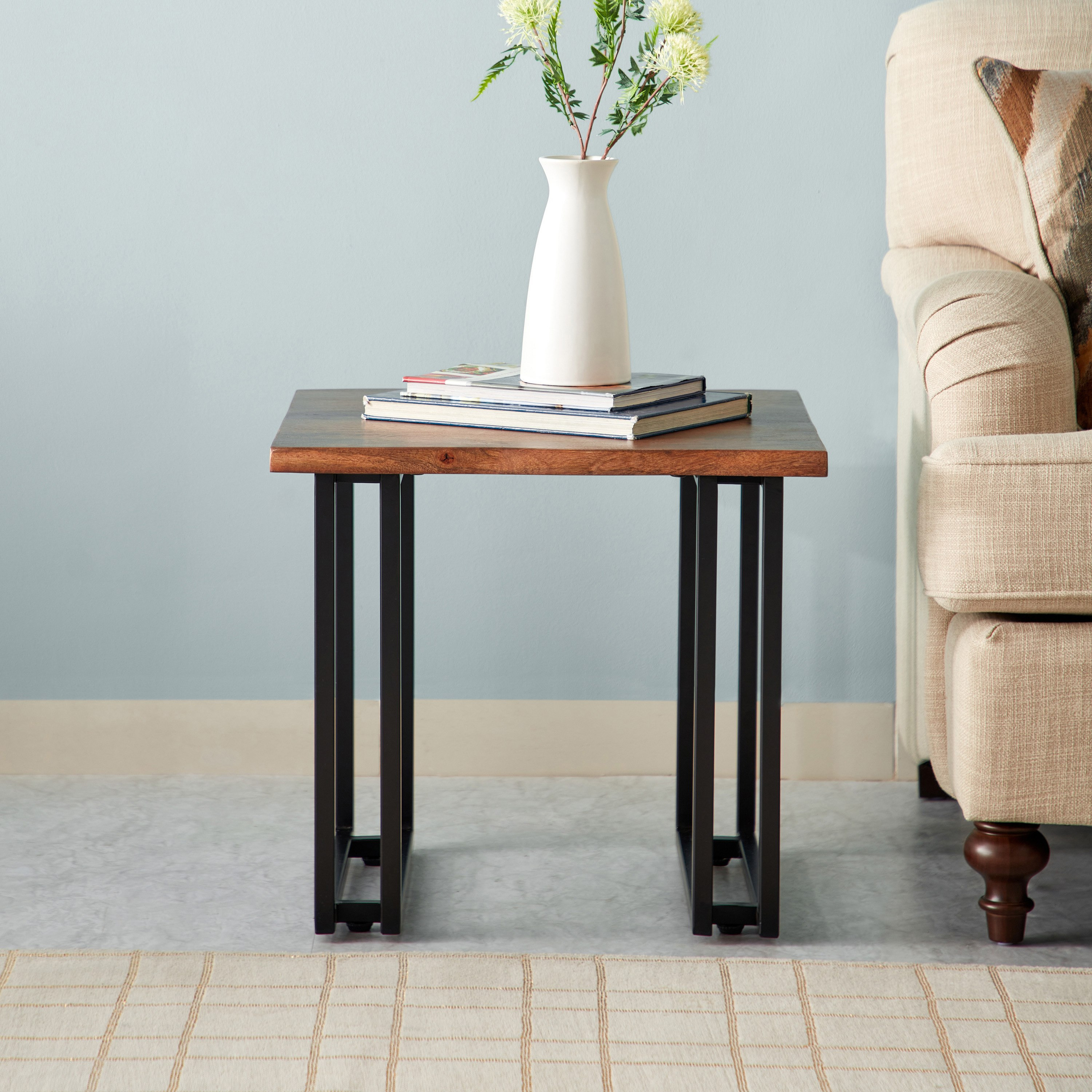 Vendra Montana Live Edge Solid Wood End Table-hbxfurniture-livingroom-endtables-image-2