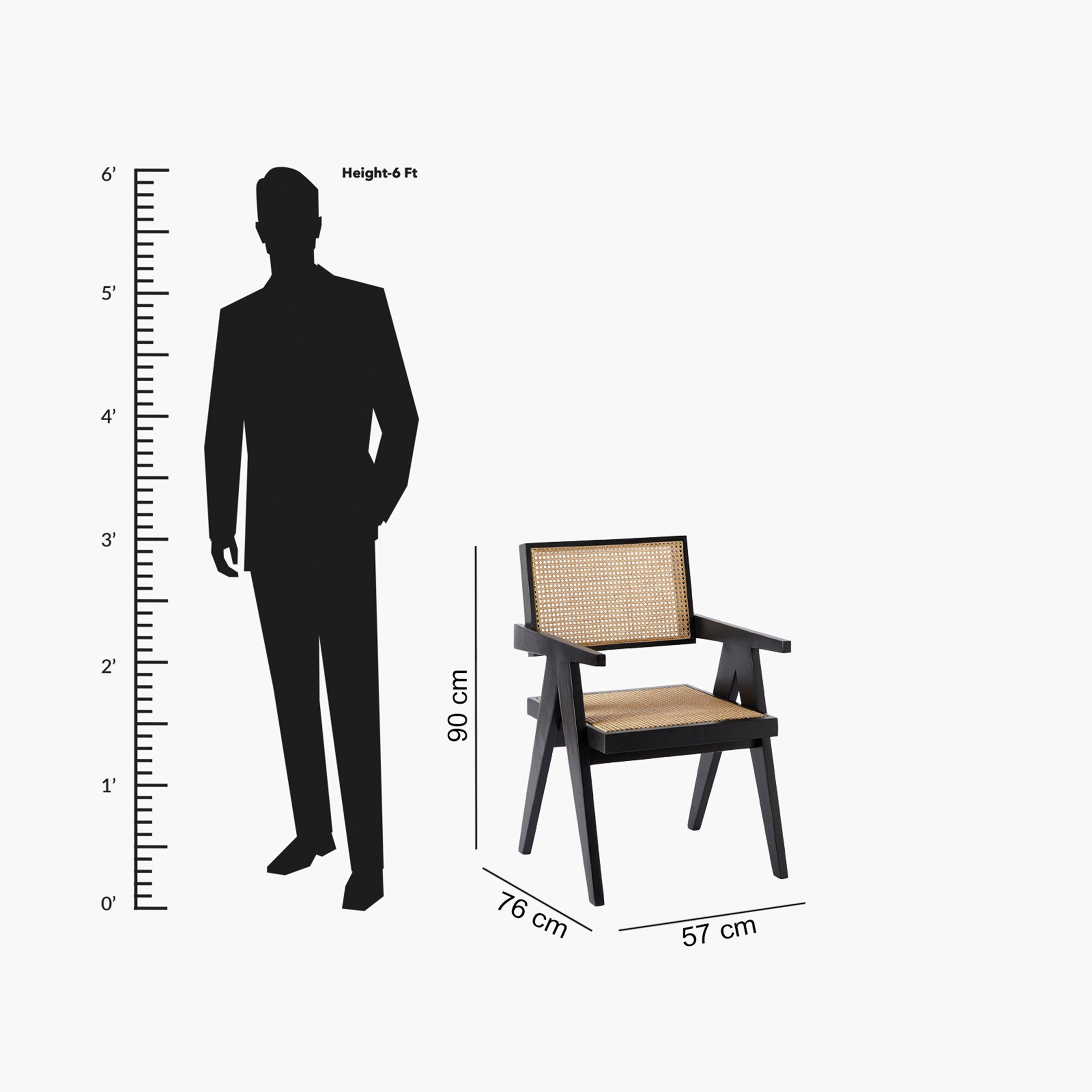 كرسي بذراعين من الخشب الصلب والروطان الطبيعي - لشبونة من فيندرا-hbxfurniture-sofasandarmchairs-armchairs-image-11