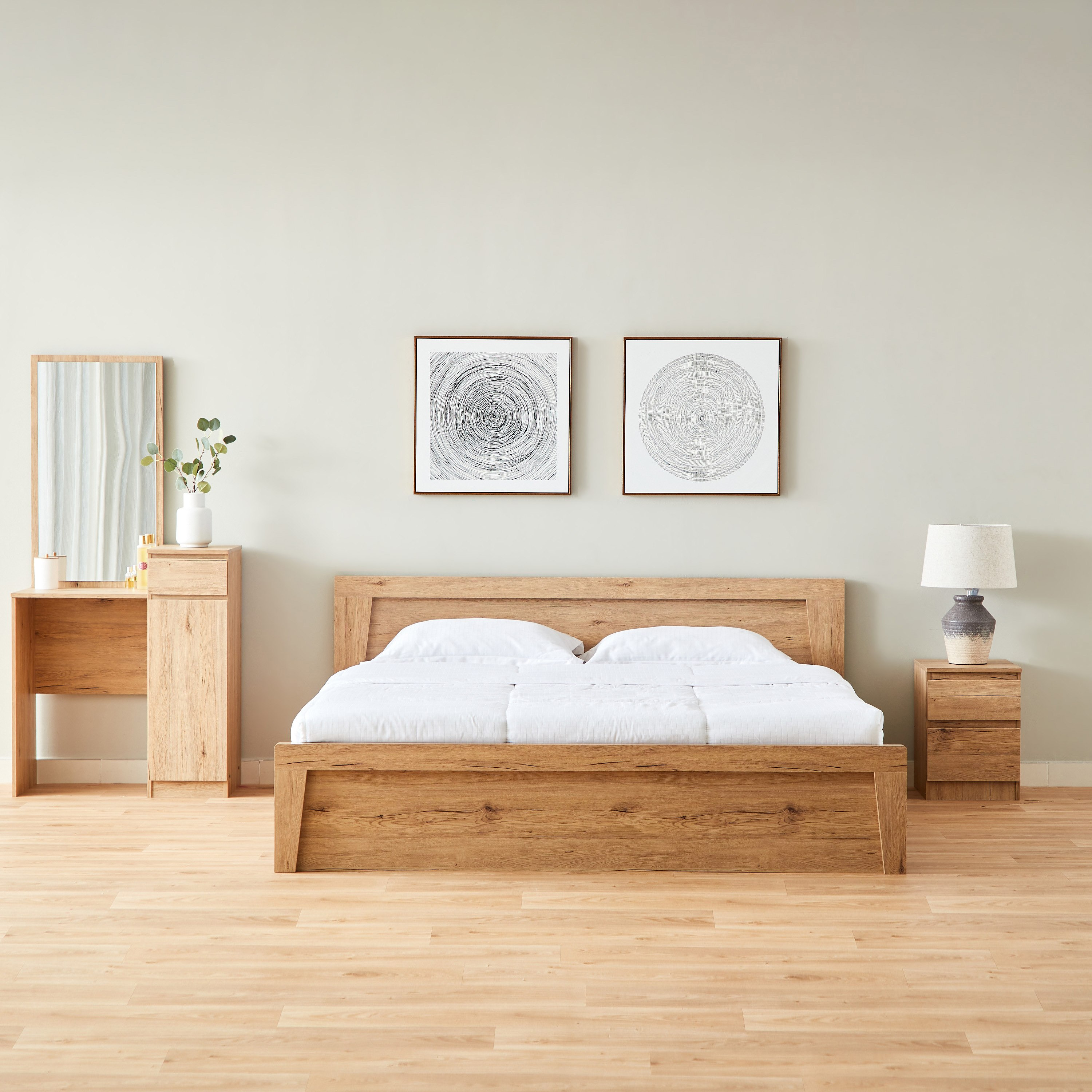 طقم غرفة نوم كينج 4 قطع - برايم من موڤو - 180x200 سم-hbxbedroom-bedsandbedsets-bedroomsets-king-image-2