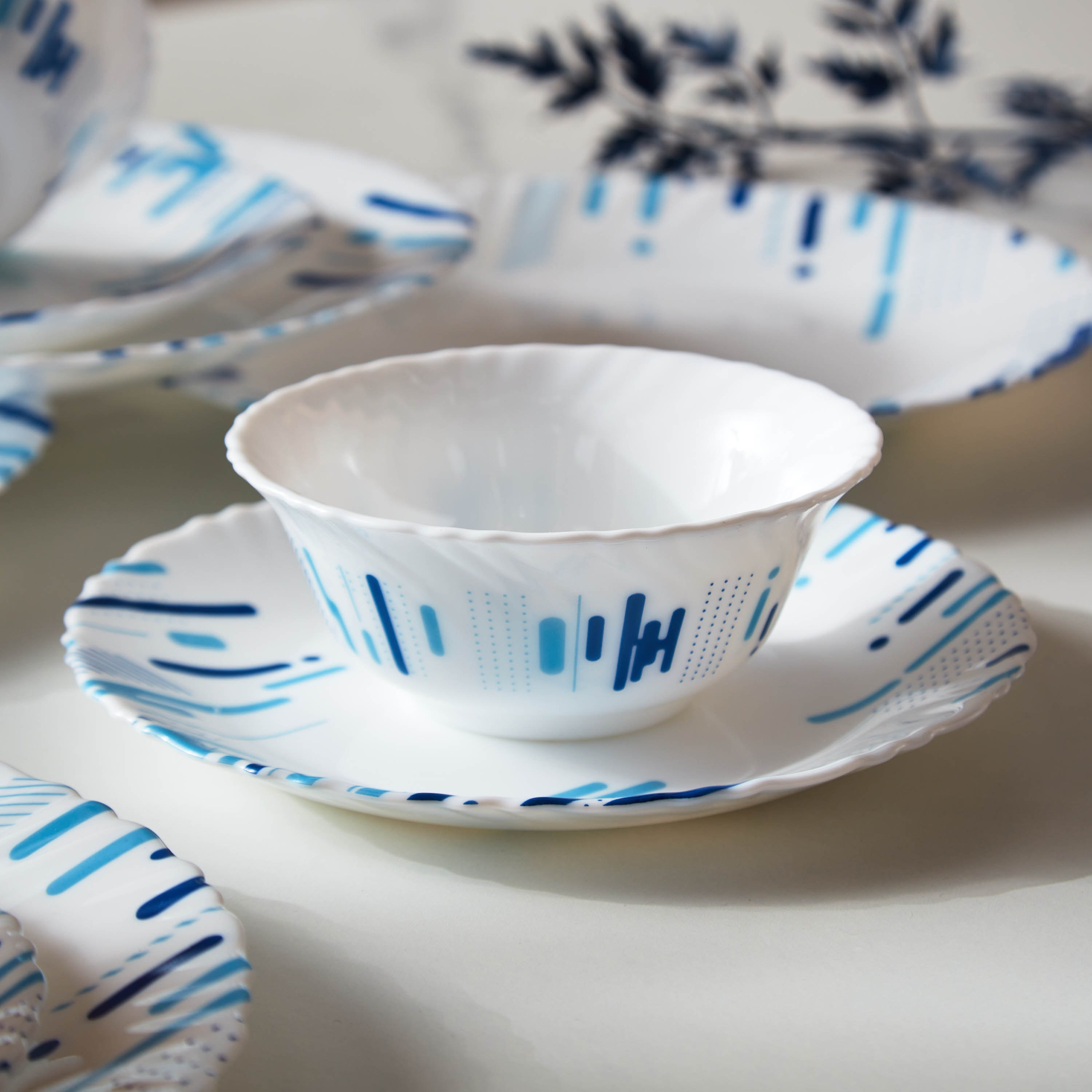 طقم عشاء أوبال 12 قطعة بتصميم تجريدي من أتلانتا - 4 أفراد-hbxhomeware-hbxkitchen-image-2