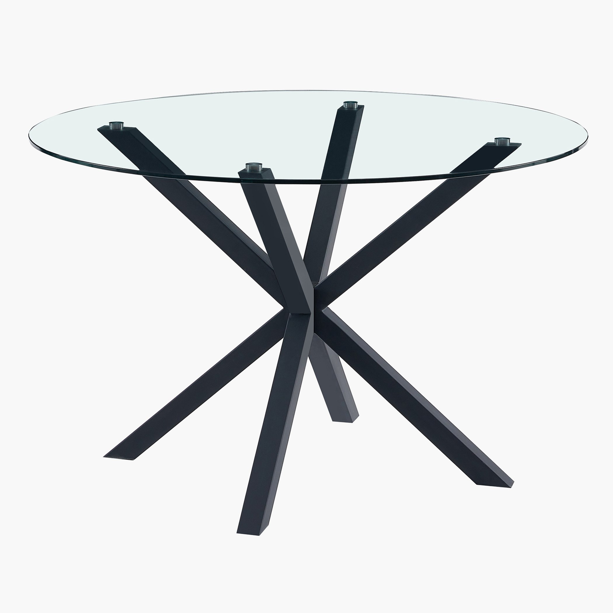 طاولة سفرة مستديرة لـ4 مقاعد من ويفر-hbxfurniture-diningtablesandsets-diningtables-fourseater-image-4